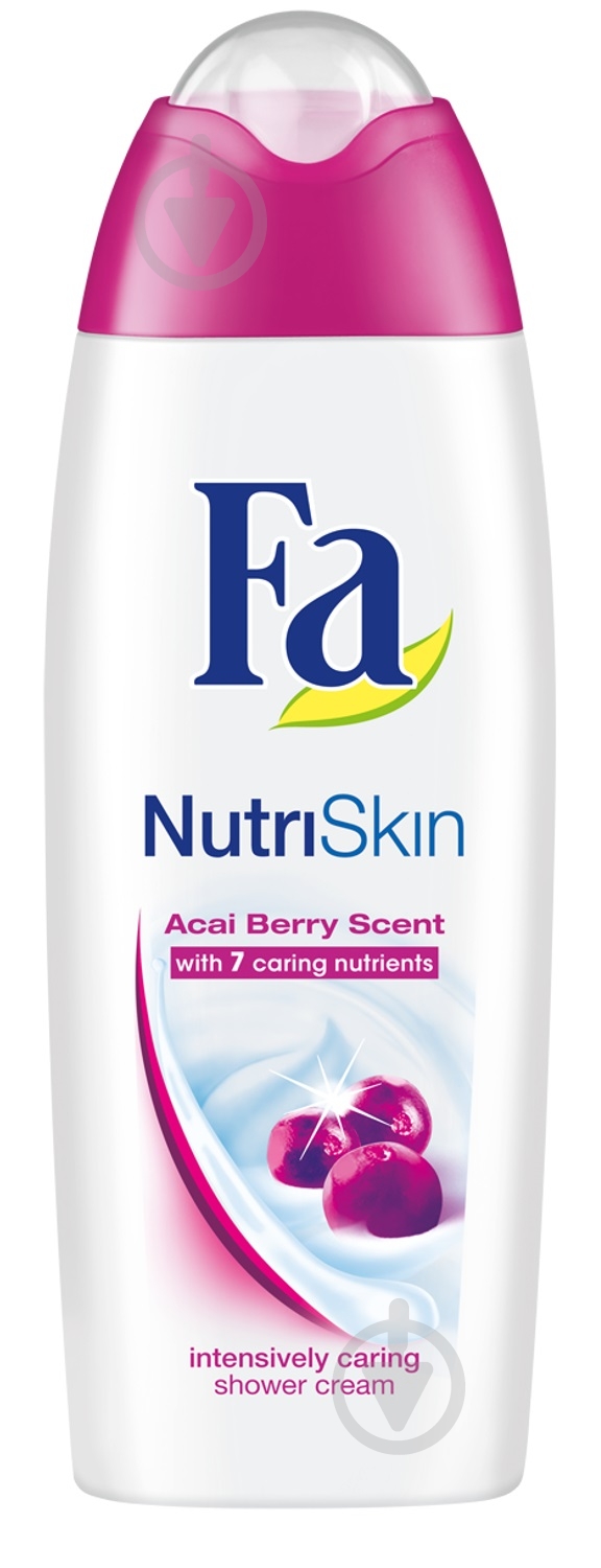 Гель для душа Fa Nutri Skin Ягода акаи 250 мл - фото 1