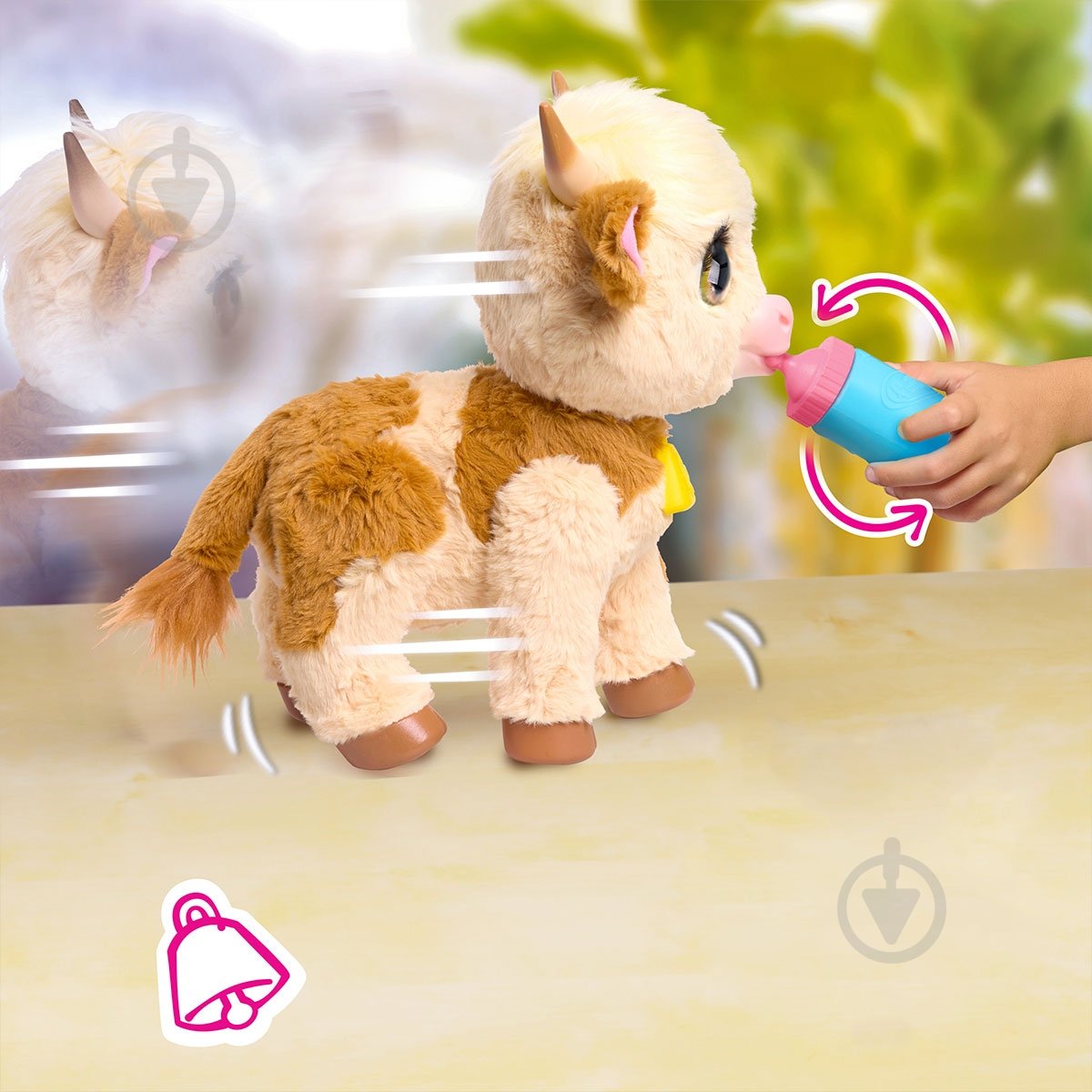 Іграшка інтерактивна Just Play Корівка Меггі 28158 - фото 5 Іграшка інтерактивна Just Play Корівка Меггі 28158 - фото 5