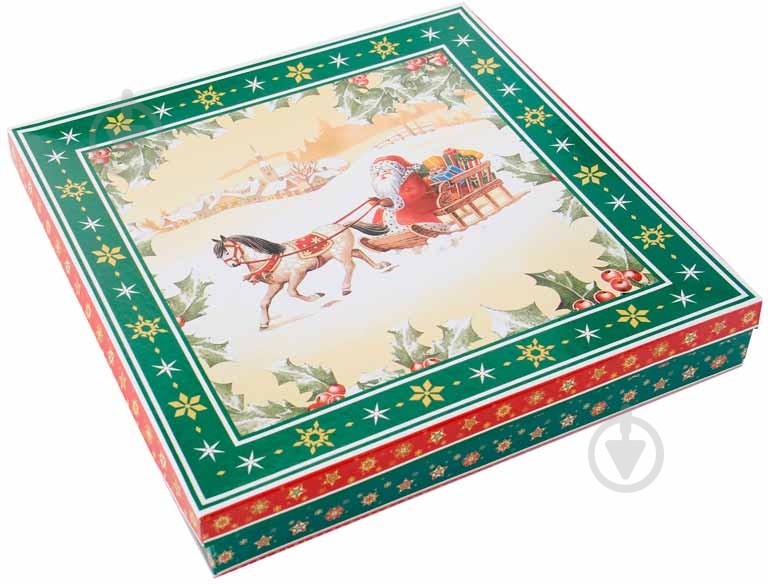 Блюдо круглое Lefard 986-077	Christmas Collection - фото 3