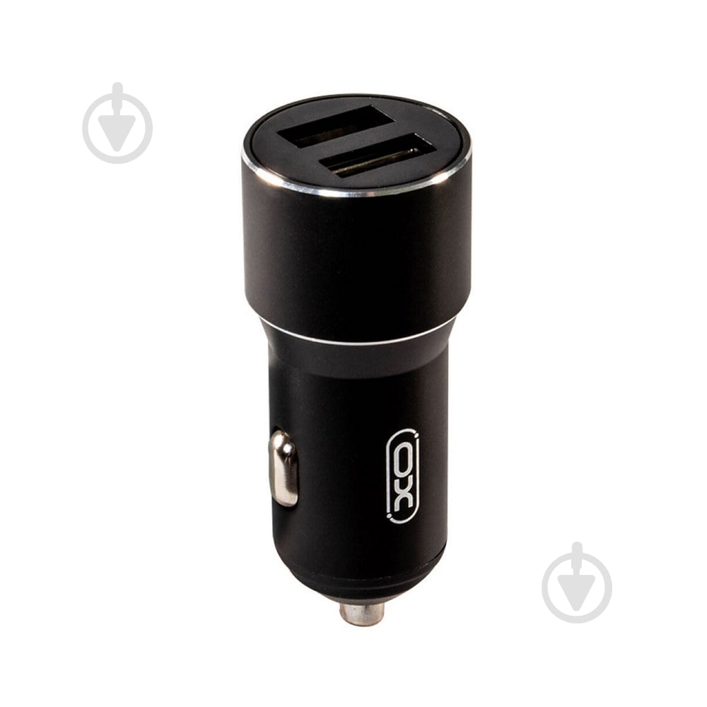 Автомобильное зарядное устройство Xo CC30 Metal Car Charger Black (6920680872756) - фото 2 Автомобильное зарядное устройство Xo CC30 Metal Car Charger Black (6920680872756) - фото 2
