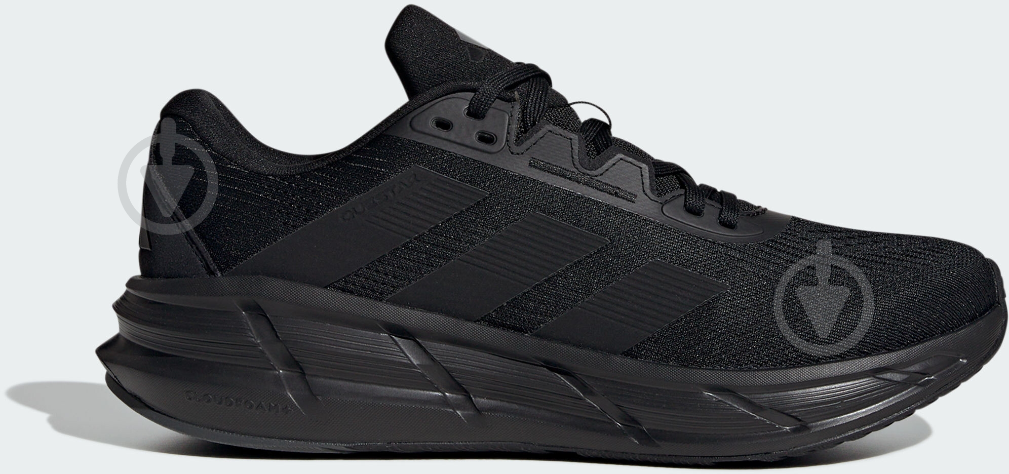 Кросівки чоловічі Adidas QUESTAR 3 M ID6316 р.44 2/3 чорні - фото 1