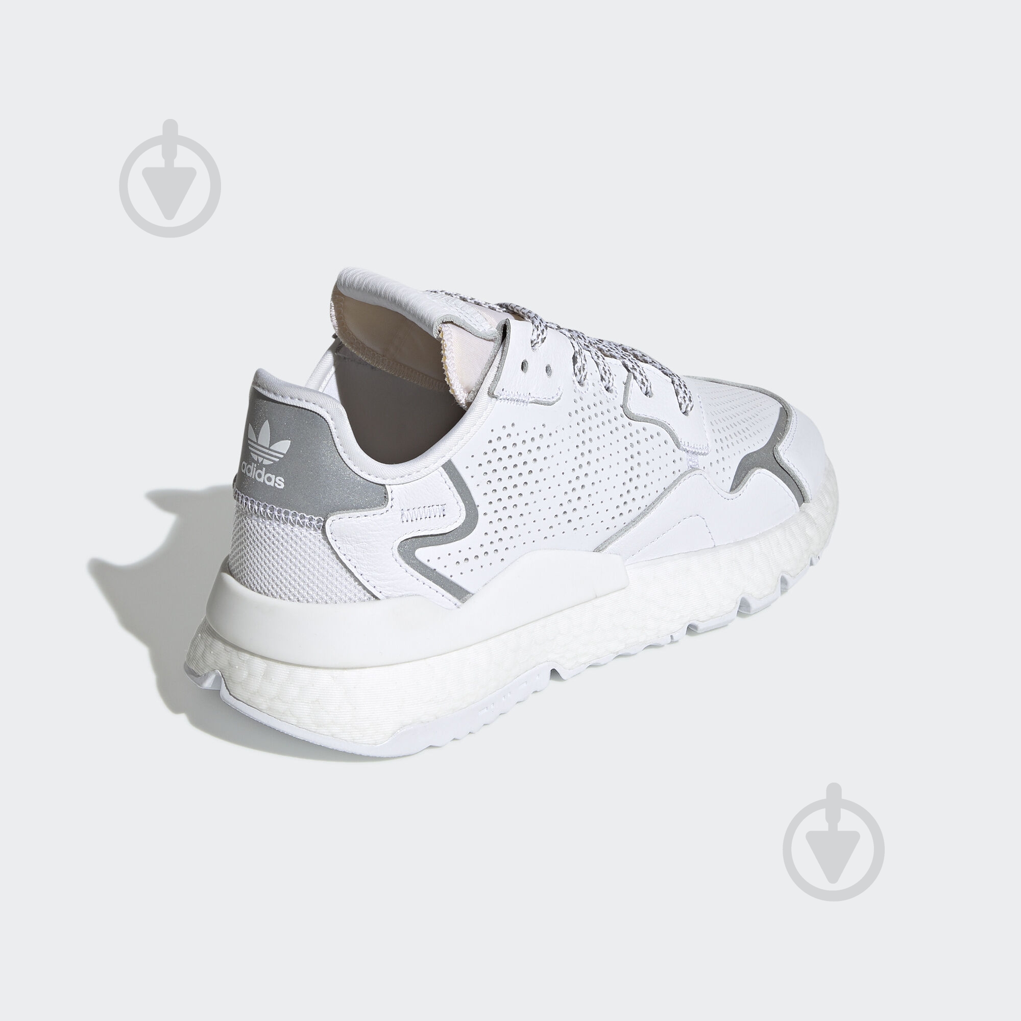 Кроссовки мужские демисезонные Adidas NITE JOGGER EF5401 р.47 1/3 белые - фото 4 Кроссовки мужские демисезонные Adidas NITE JOGGER EF5401 р.47 1/3 белые - фото 4
