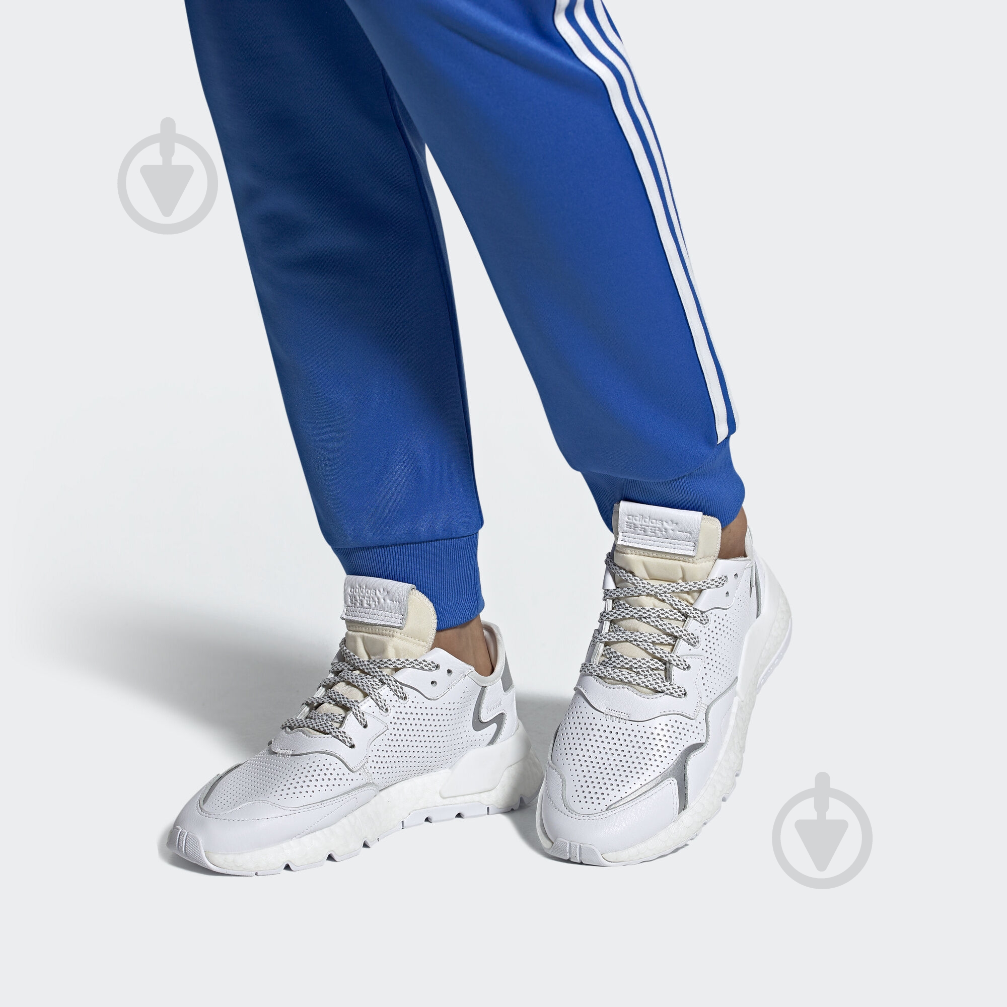 Кроссовки мужские демисезонные Adidas NITE JOGGER EF5401 р.47 1/3 белые - фото 9 Кроссовки мужские демисезонные Adidas NITE JOGGER EF5401 р.47 1/3 белые - фото 9