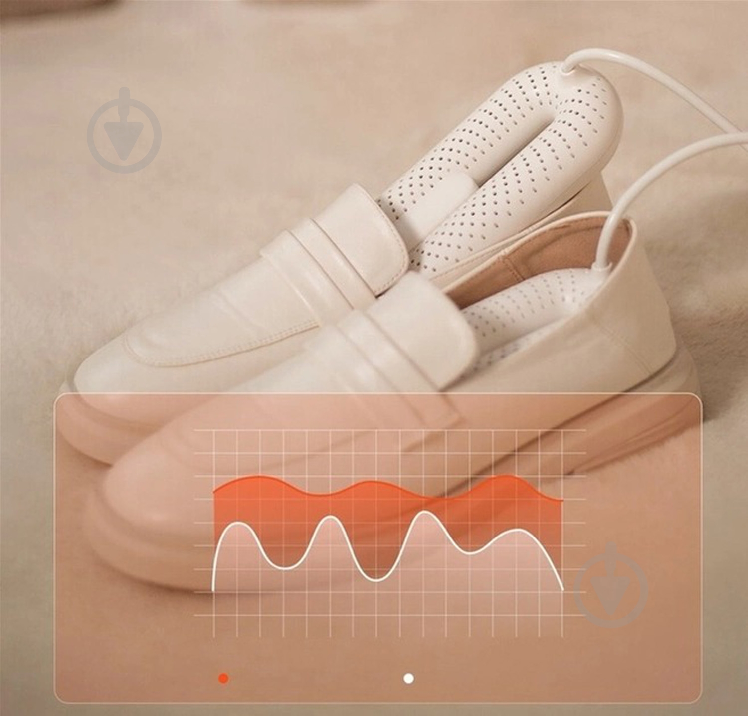 Электросушилка для обуви Sothing Loop Stretchable White - фото 10