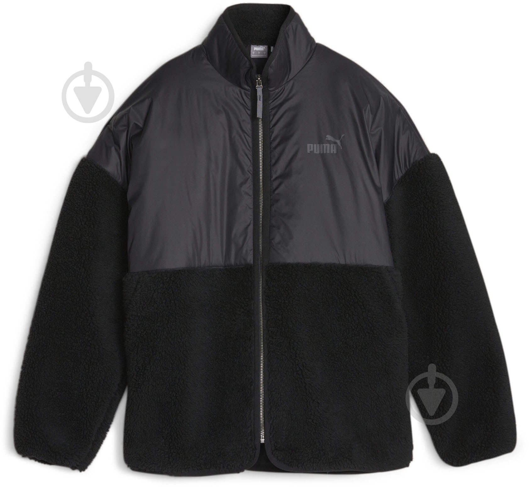 Куртка женская Puma SHERPA HYBRID JACKET 67537101 р.S черная - фото 1 Куртка женская Puma SHERPA HYBRID JACKET 67537101 р.S черная - фото 1