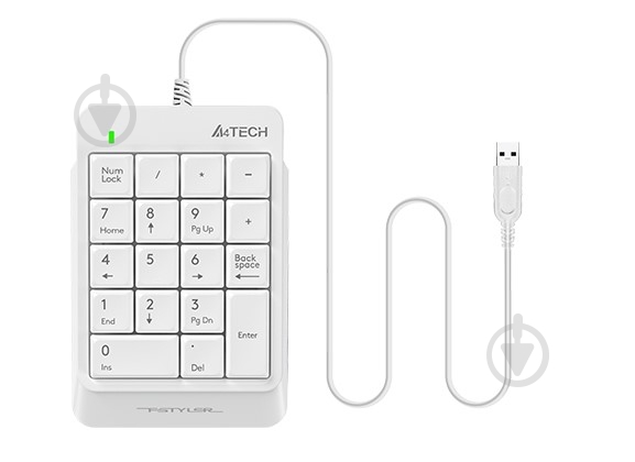 Клавиатура A4Tech (FK13P (White)) white - фото 1