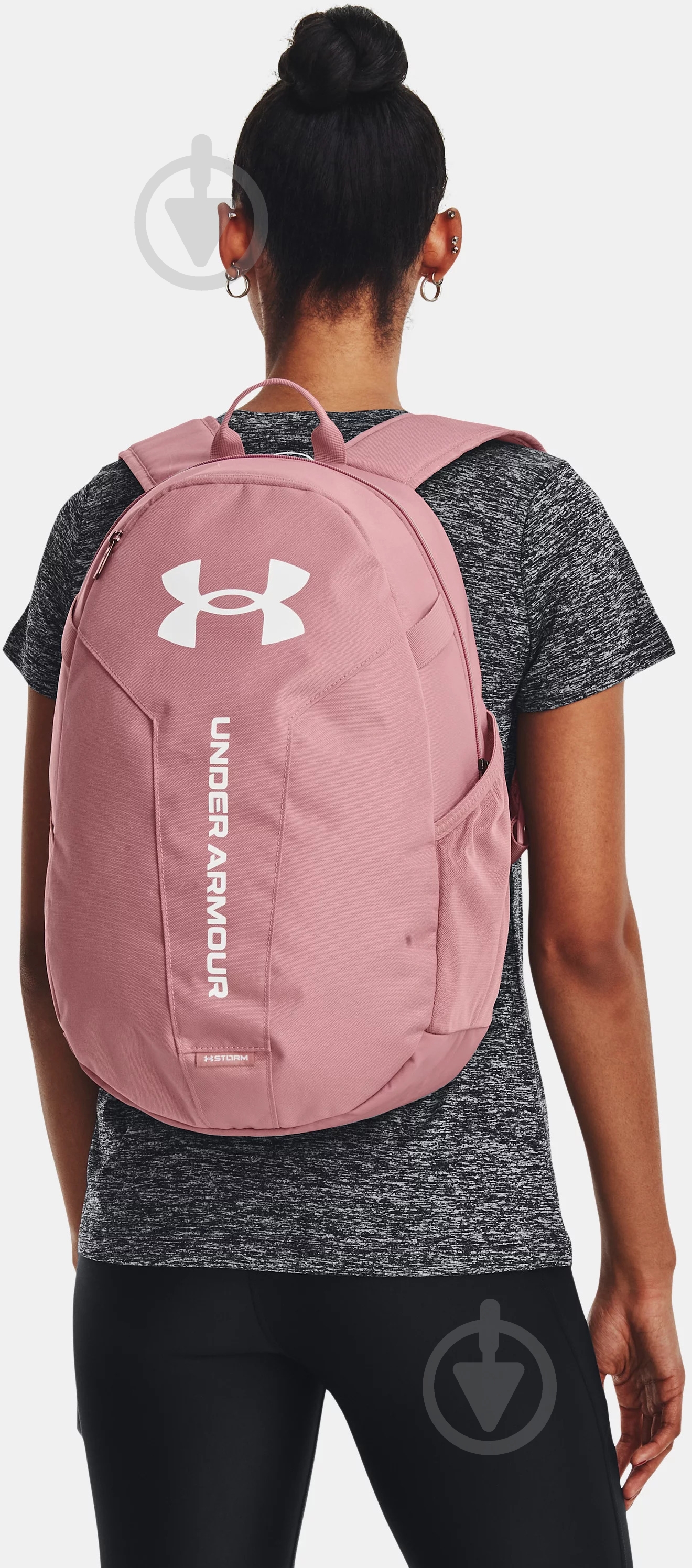 Рюкзак Under Armour HUSTLE LITE BACKPACK 1364180-697 26,5 л розовый - фото 2
