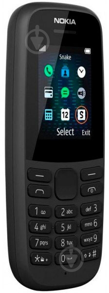 Мобильный телефон Nokia 105 DS 2019 black TA-1174 - фото 4