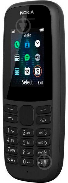 Мобильный телефон Nokia 105 DS 2019 black TA-1174 - фото 5