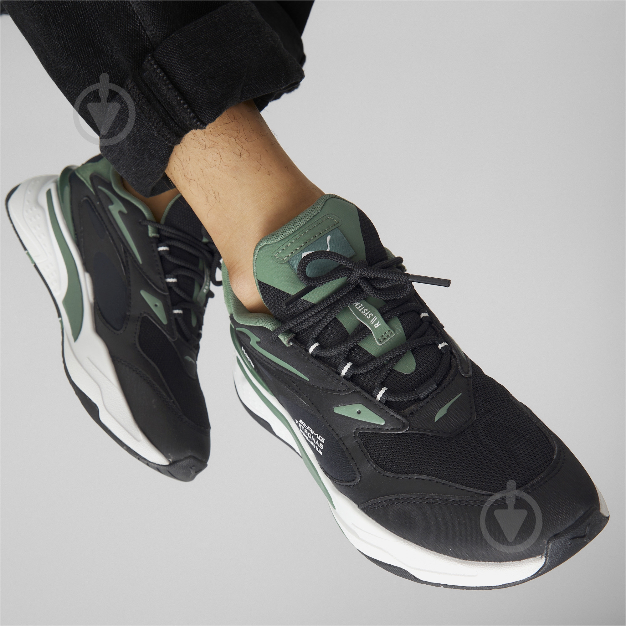 Кроссовки мужские демисезонные Puma MAPF1 RS-FAST 30697306 р.45 черные - фото 7