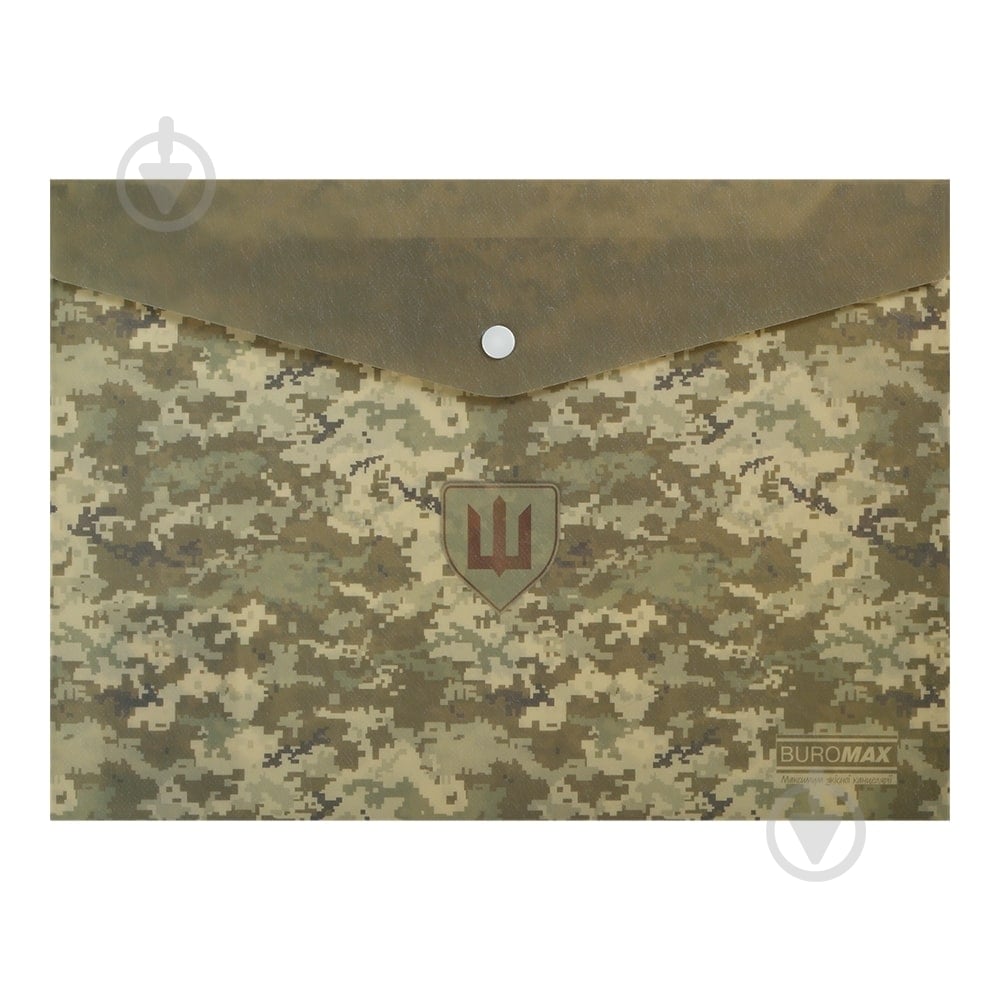 Папка-конверт MILITARY А4 зеленый Buromax BM.3943-04 - фото 1 Папка-конверт MILITARY А4 зеленый Buromax BM.3943-04 - фото 1