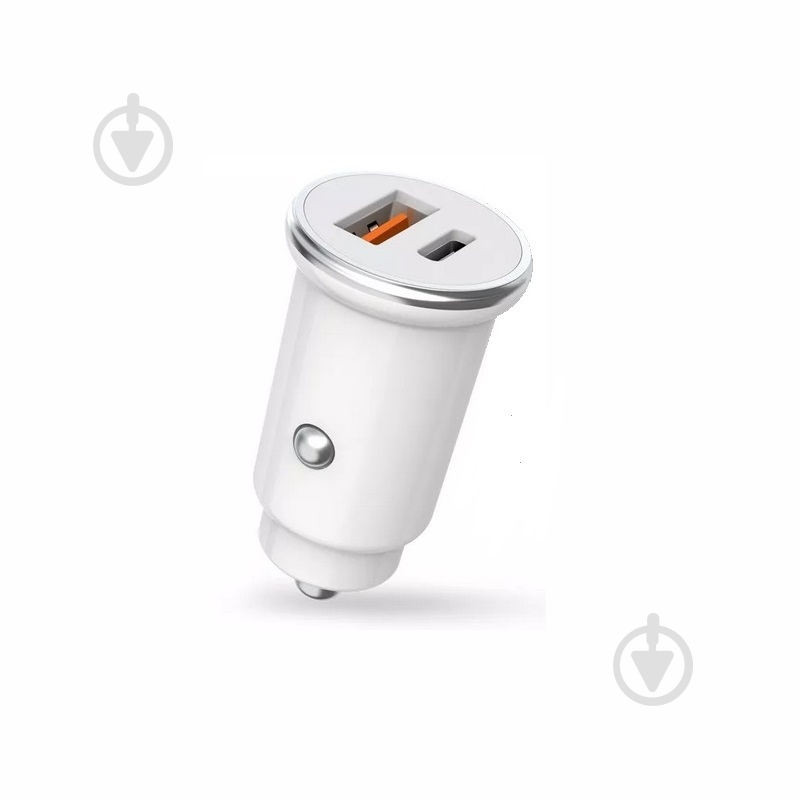 Автомобильное зарядное устройство Xo XO-CC25 PD+QC 3.0 Car Charger White (6920680866793) - фото 1 Автомобильное зарядное устройство Xo XO-CC25 PD+QC 3.0 Car Charger White (6920680866793) - фото 1