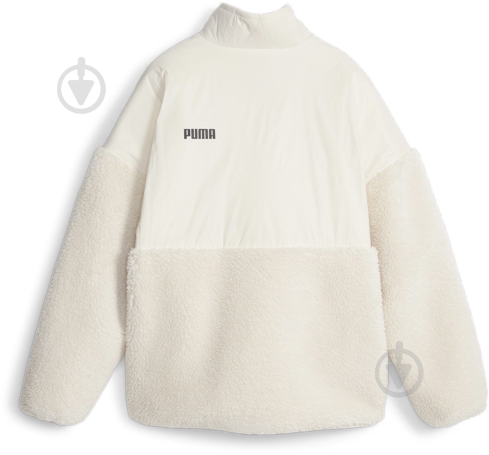 Куртка женская Puma SHERPA HYBRID JACKET 67537187 р.S бежевая - фото 2