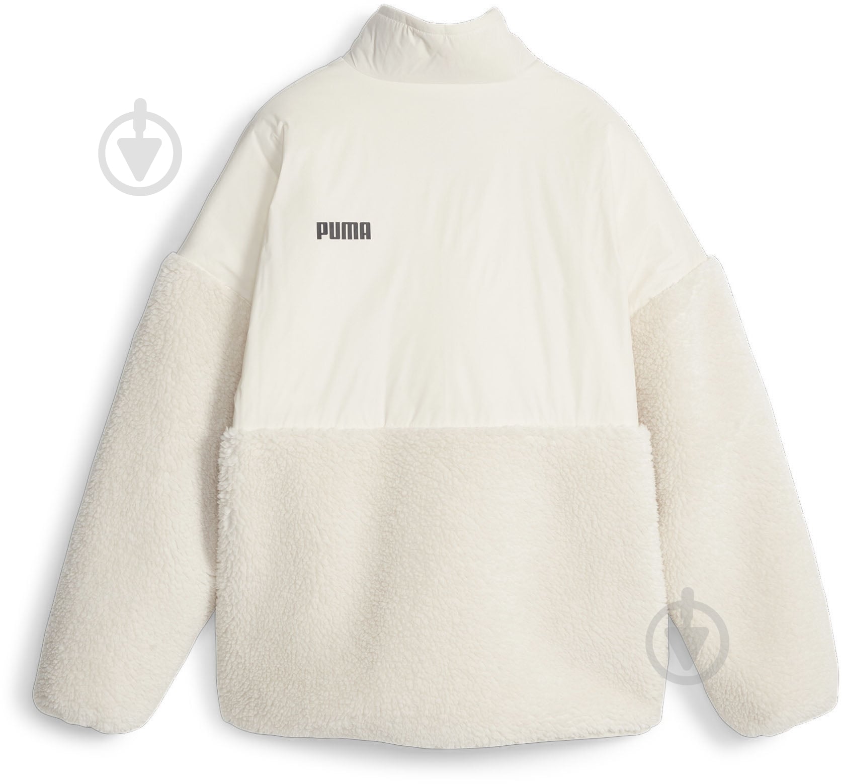 Куртка женская Puma SHERPA HYBRID JACKET 67537187 р.M бежевая - фото 2