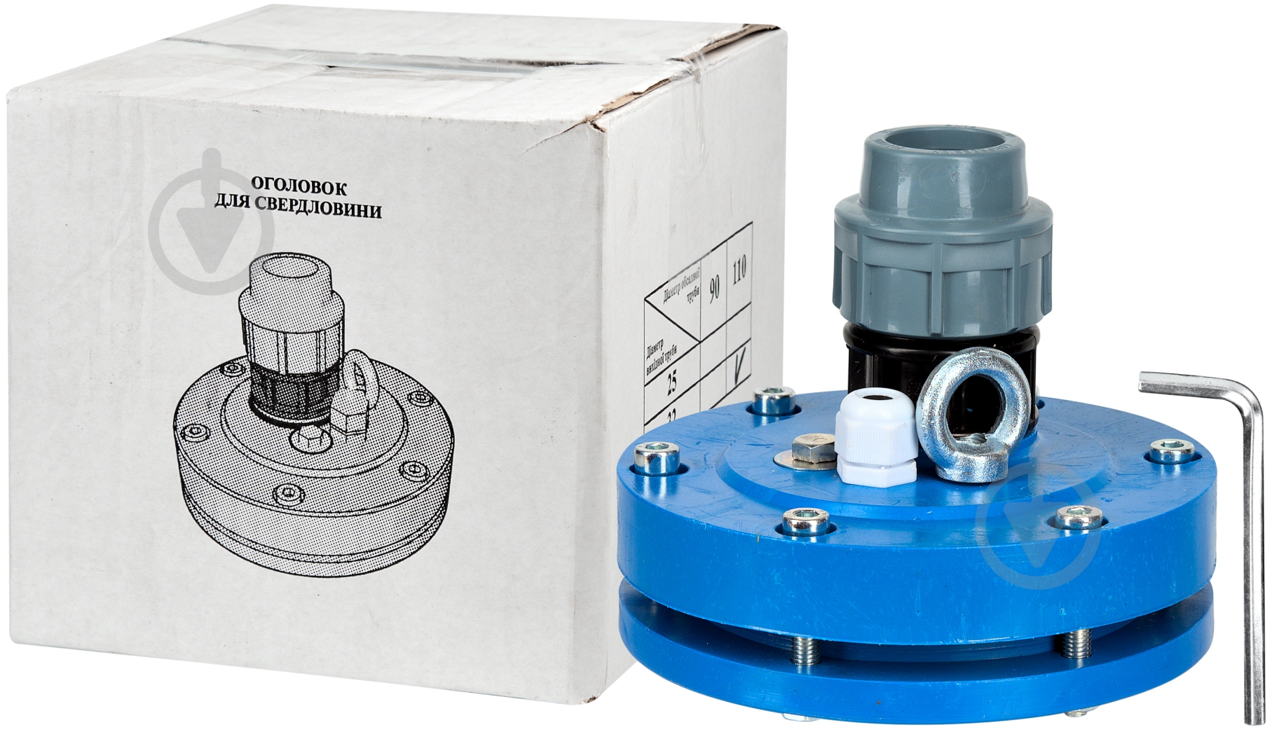 Оголовок Укр-Полімер герметичный 110х32 - фото 4