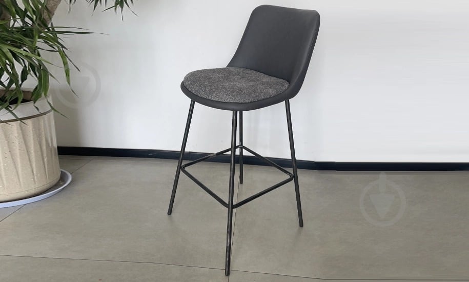 Стілець барний Prestol Луна сірий - фото 8 Стілець барний Prestol Луна сірий - фото 8