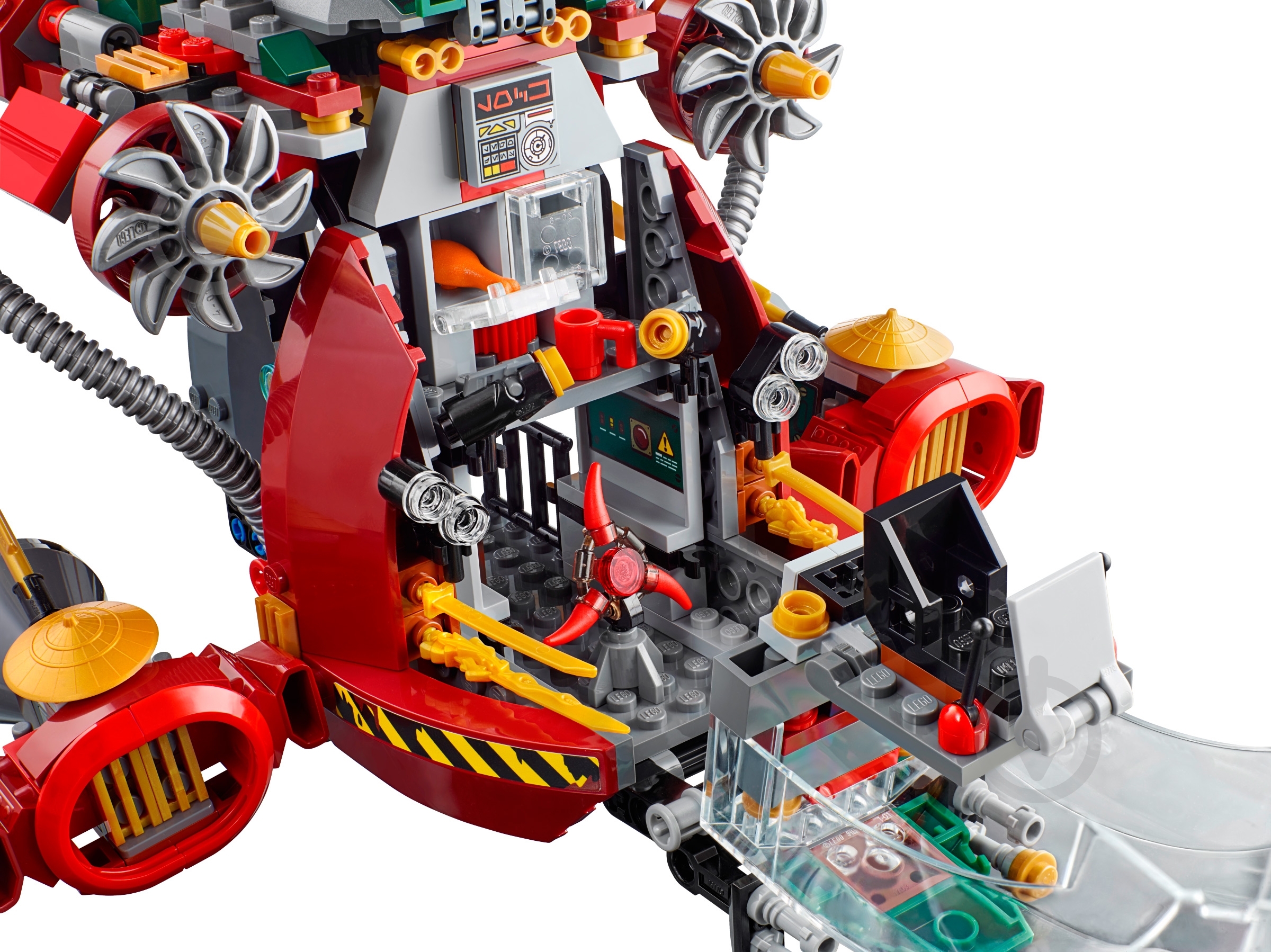 Конструктор LEGO Ninjago Корабль R.E.X. Ронана 70735 - фото 8
