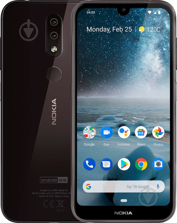Смартфон Nokia 4.2 DS 3/32GB black - фото 1