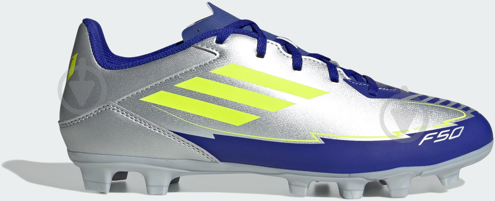 Бутсы Adidas F50 CLUB FG/MG MESS IH0916 р.42 серый - фото 1 Бутсы Adidas F50 CLUB FG/MG MESS IH0916 р.42 серый - фото 1