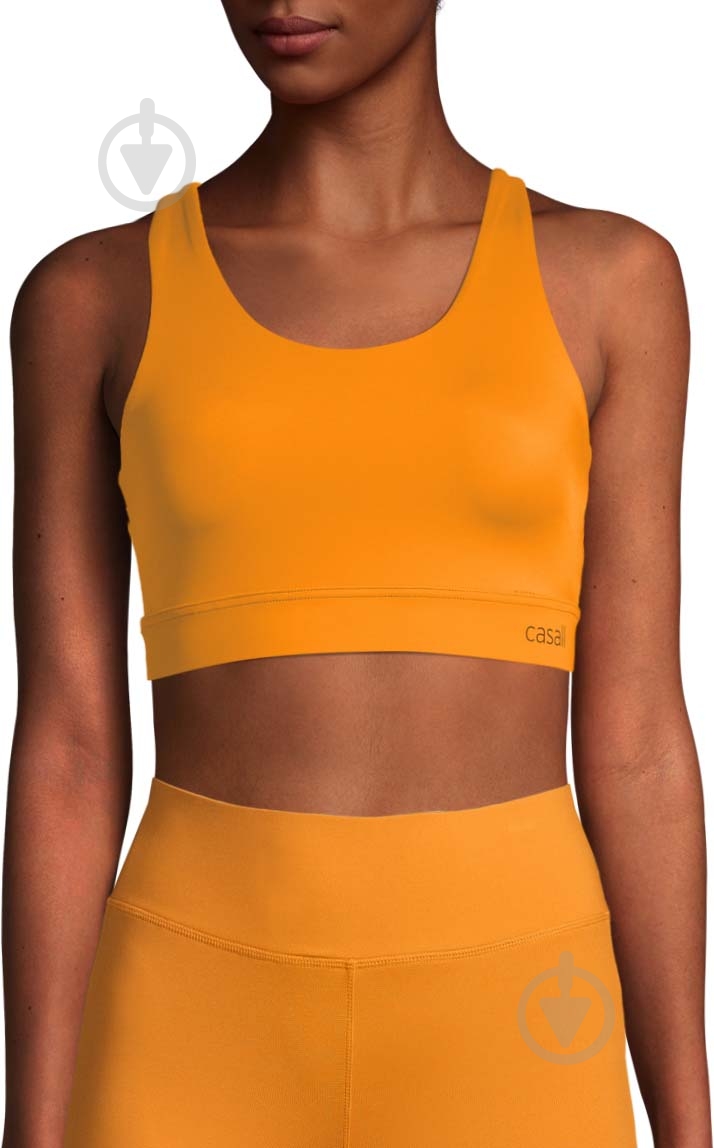 Бра Casall Crossback Sports Bra 20990-283 р.L желтый - фото 1