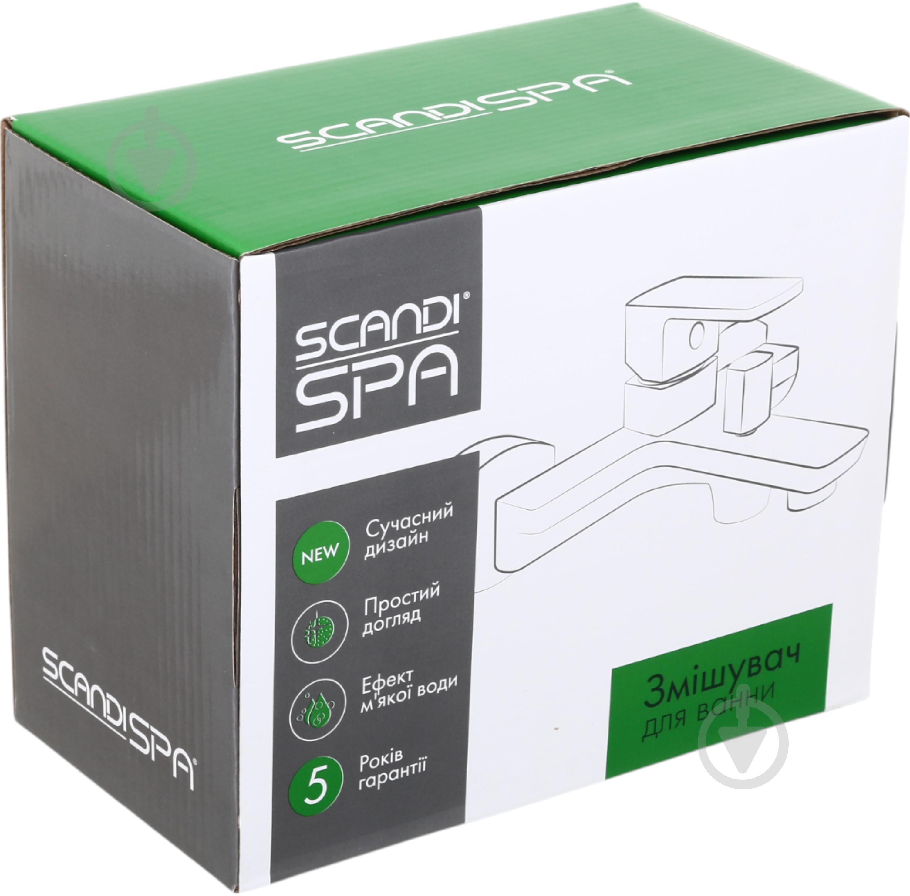 Смеситель для ванны ScandiSPA Snotra хром - фото 5 Смеситель для ванны ScandiSPA Snotra хром - фото 5