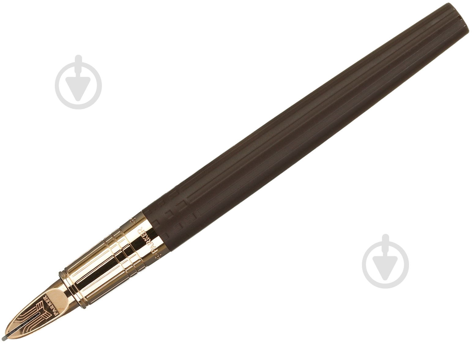 Ручка-роллер Parker Ingenuity Slim Brown Rubber PGT 90 552K - фото 2
