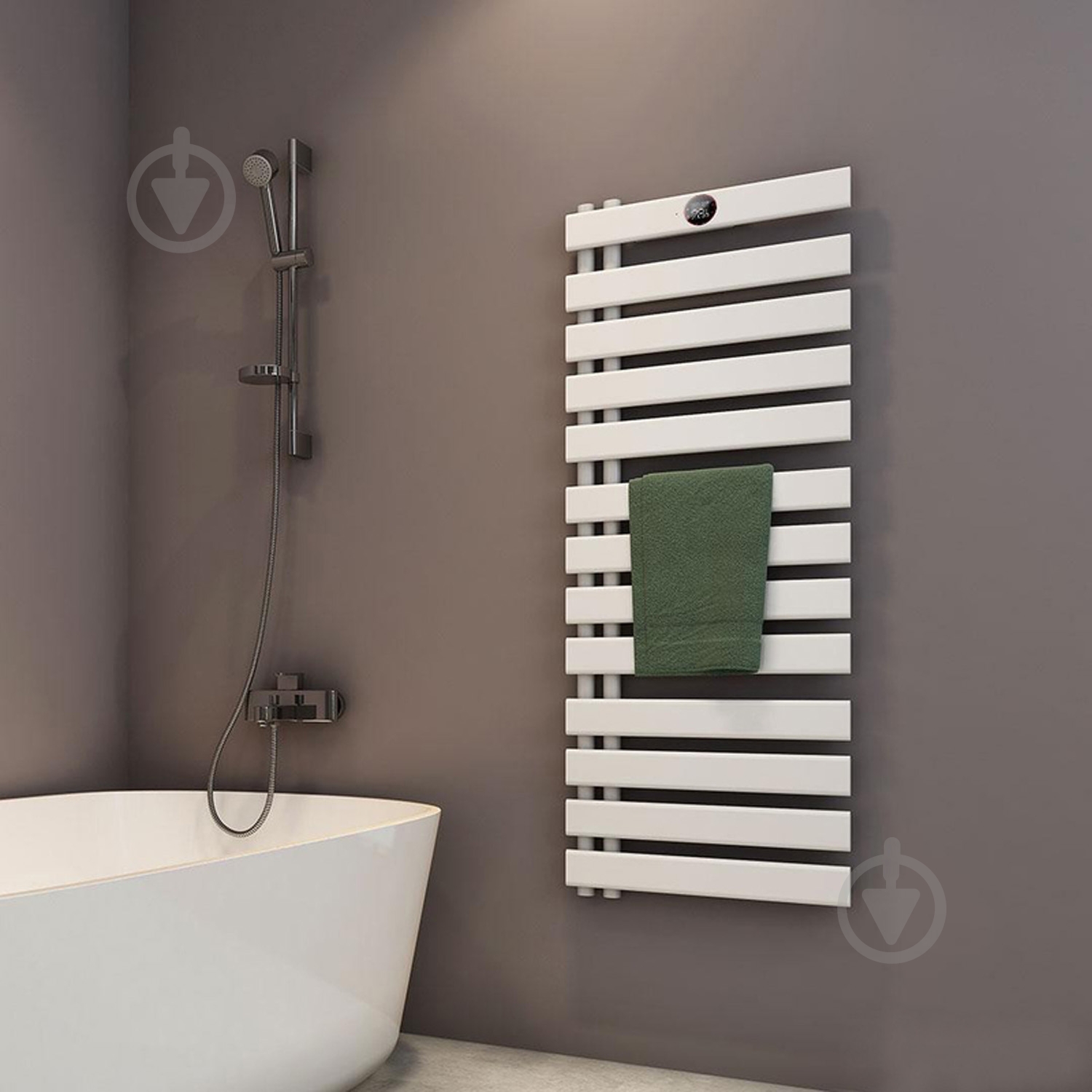 Смарт-сушилка электрическая O'WS Temperature Electric Towel Rack MJ120 (Silver) - фото 2