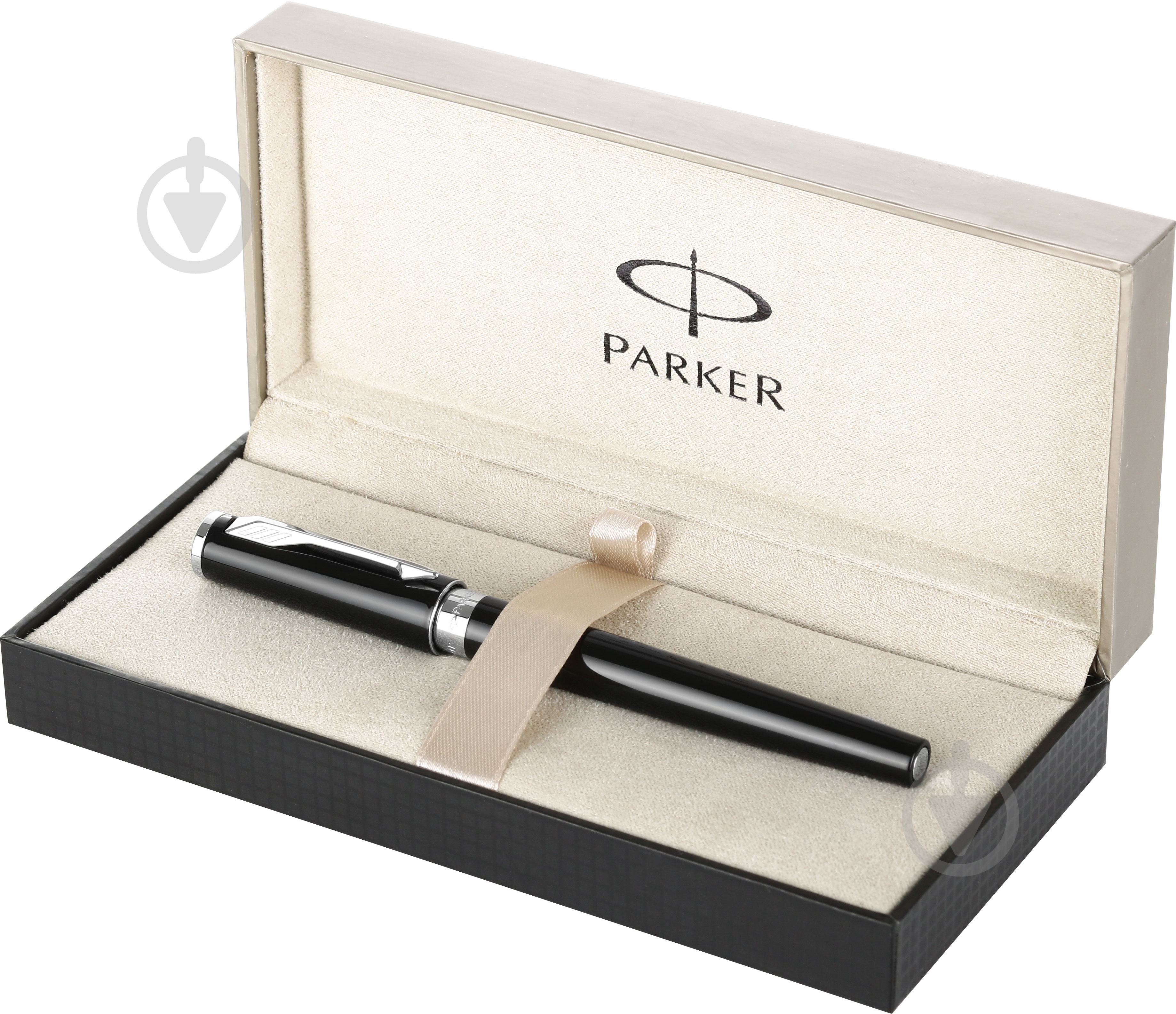 Ручка-роллер Parker Ingenuity Slim Black Lacquer CT 90 552C - фото 5
