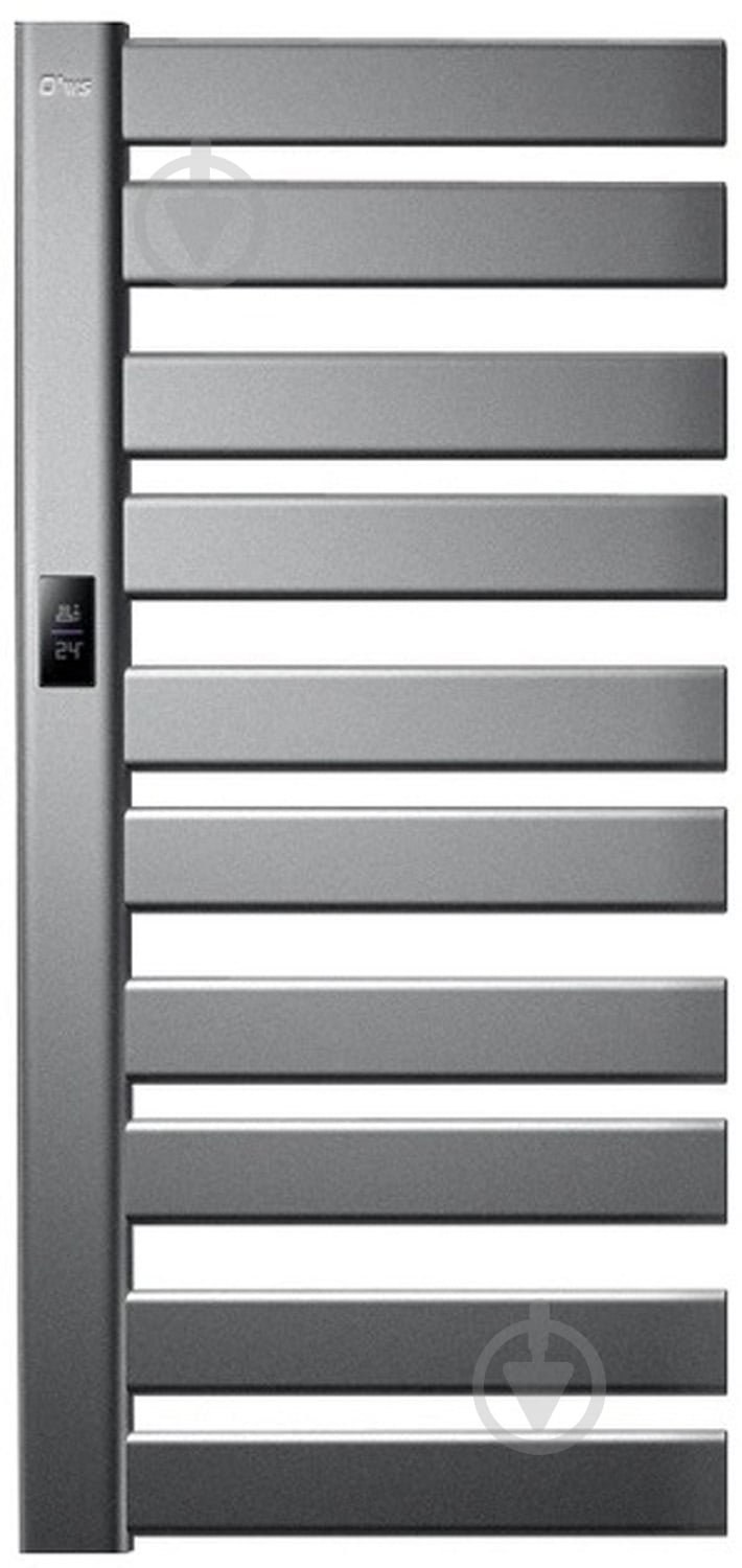 Смарт-сушилка электрическая O'WS Temperature Electric Towel Rack NEX1 Left wire (Grey) - фото 1
