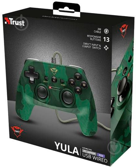 Геймпад Trust GXT 540C YULA CAMO (23291) - фото 5