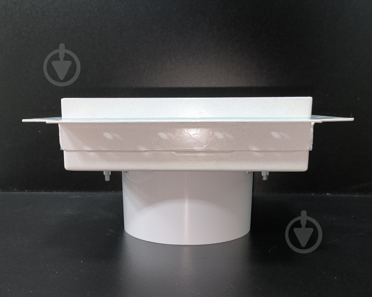 Модуль прихованого монтажу HEWA WHITE для вентиляторів airRoxy dRim 100 та 125 мм білий - фото 5