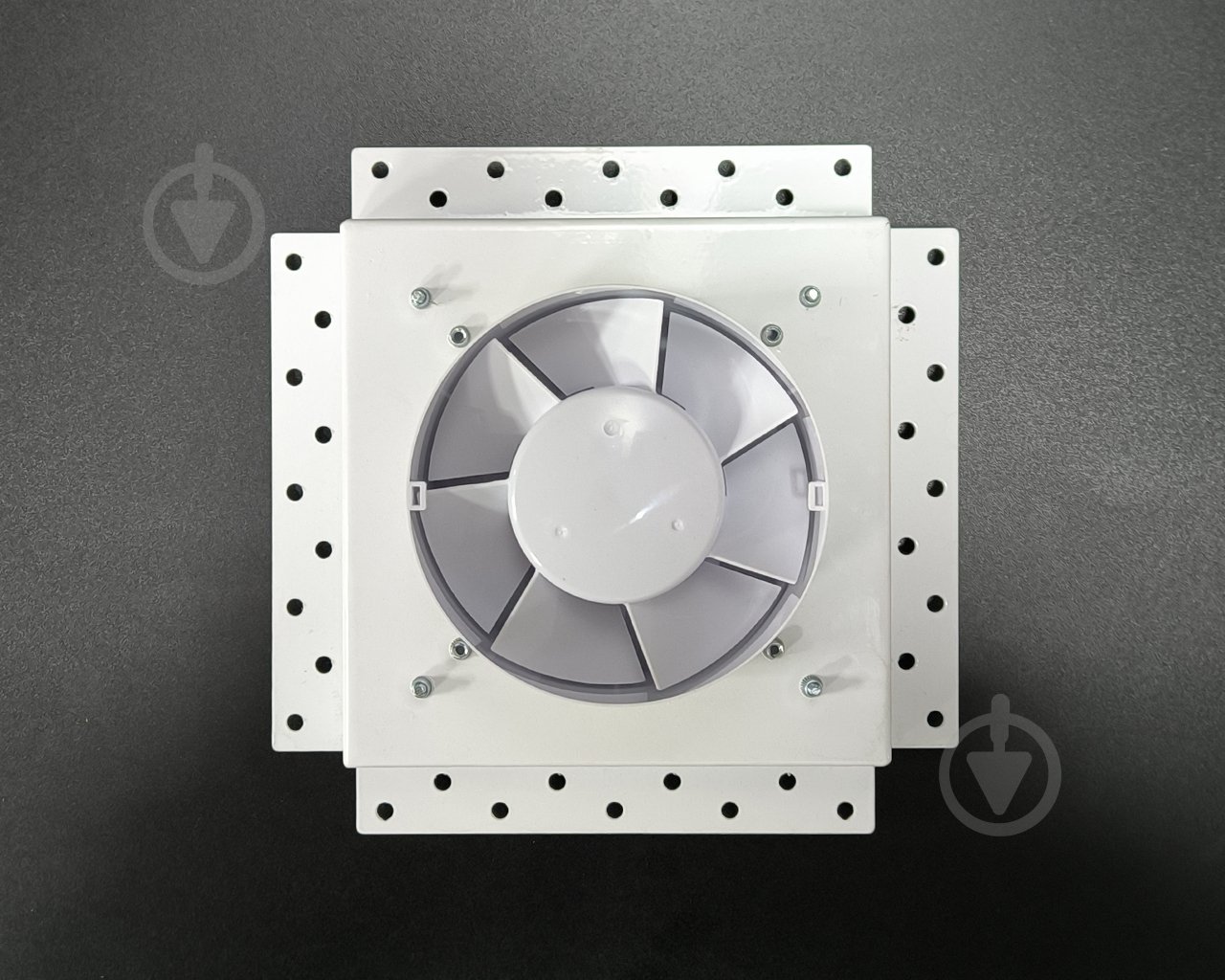 Модуль прихованого монтажу HEWA WHITE для вентиляторів airRoxy dRim 100 та 125 мм білий - фото 8