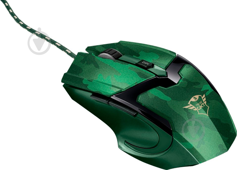 Мышка Trust GXT 101C GAV JUNGLE green (22793) - фото 2