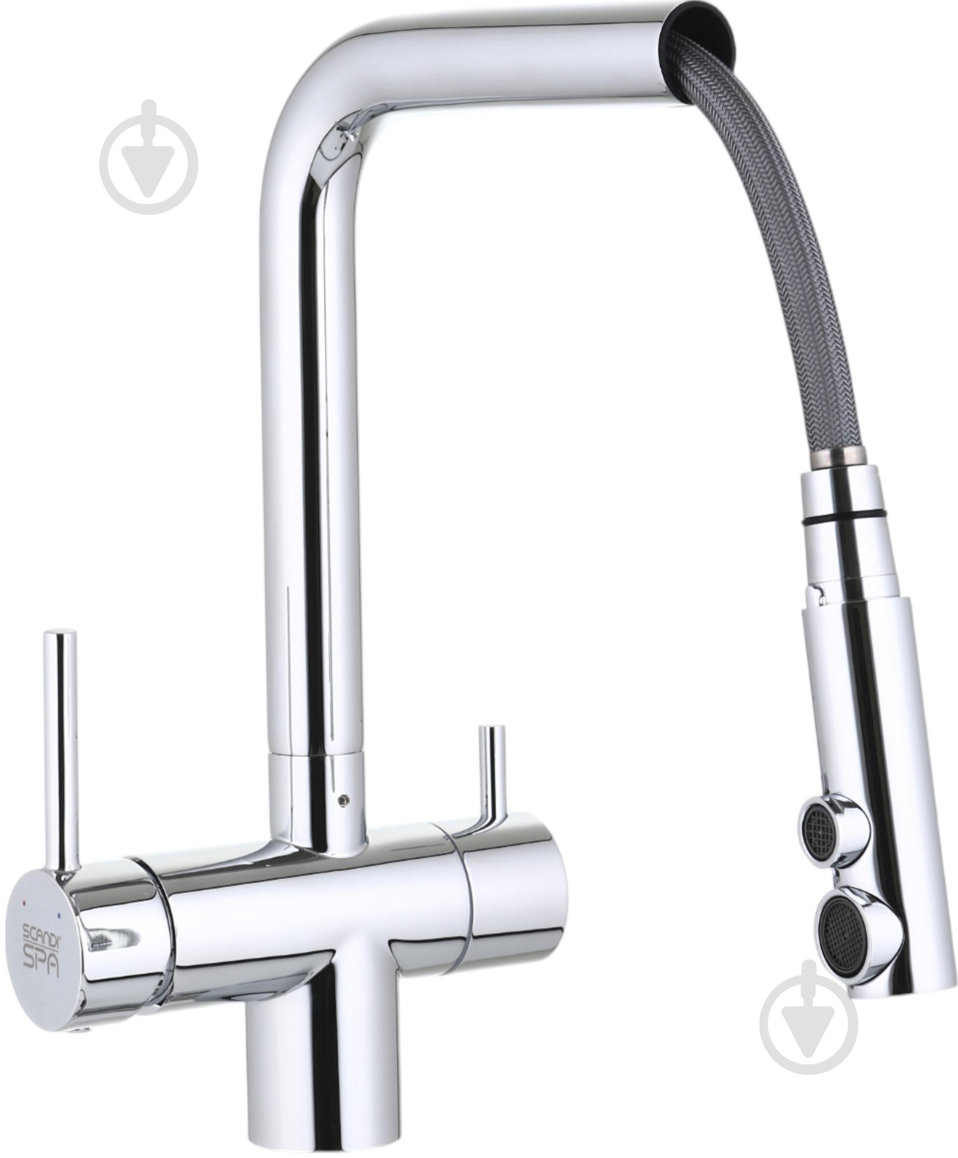 Змішувач для кухні Modi з підключенням до фільтру BW6047 хром - фото 2 Змішувач для кухні Modi з підключенням до фільтру BW6047 хром - фото 2