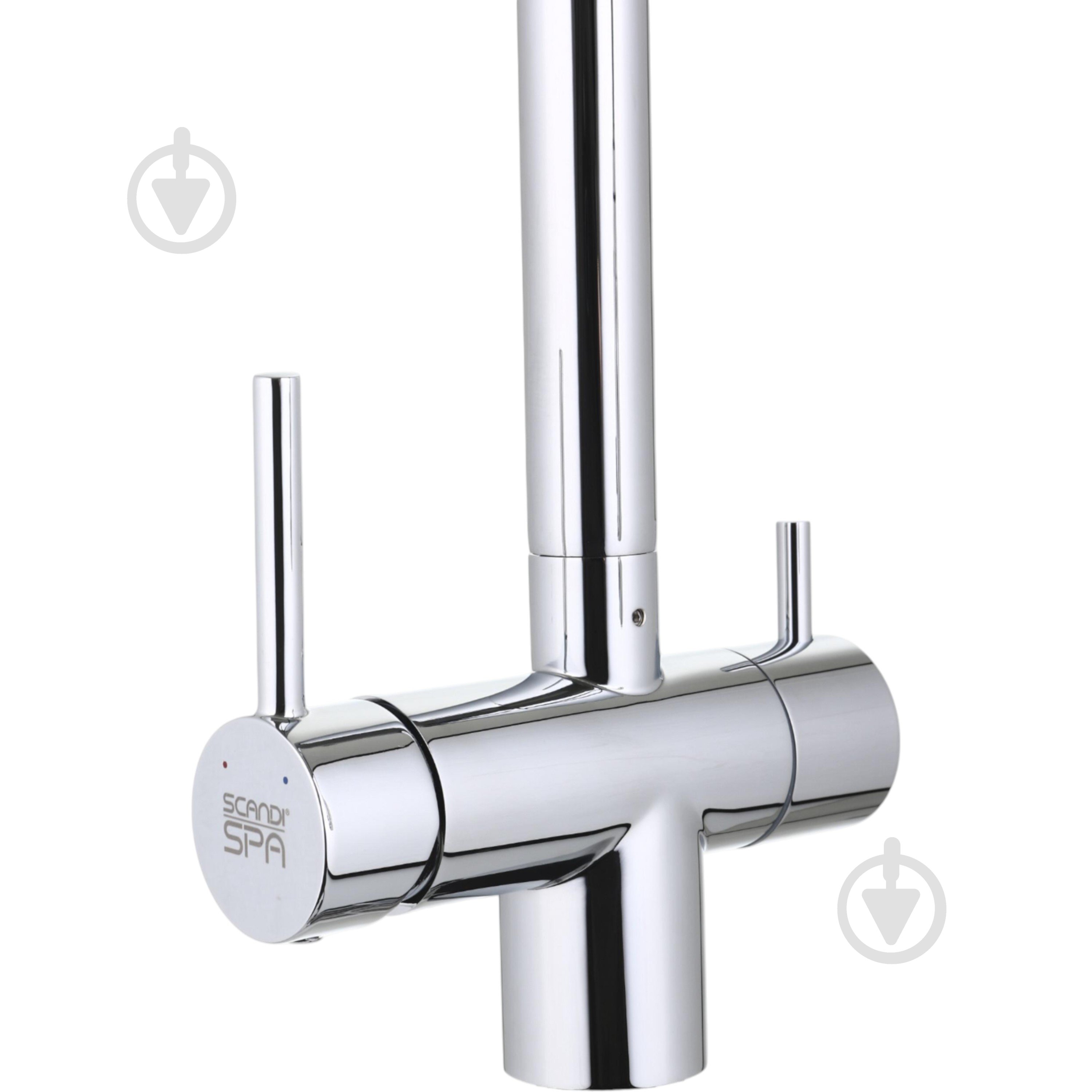 Змішувач для кухні Modi з підключенням до фільтру BW6047 хром - фото 4 Змішувач для кухні Modi з підключенням до фільтру BW6047 хром - фото 4