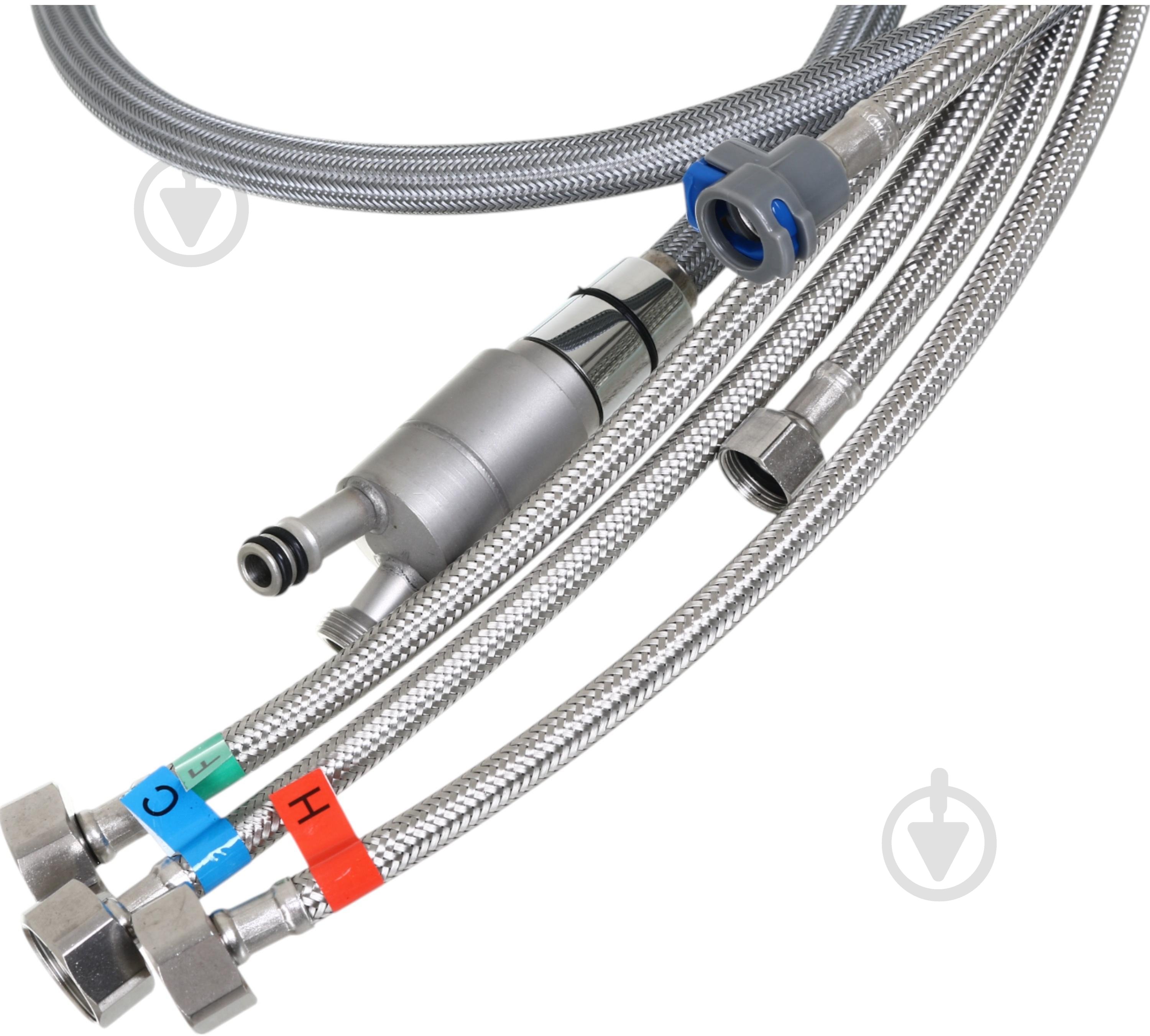 Змішувач для кухні Modi з підключенням до фільтру BW6048 хром - фото 5