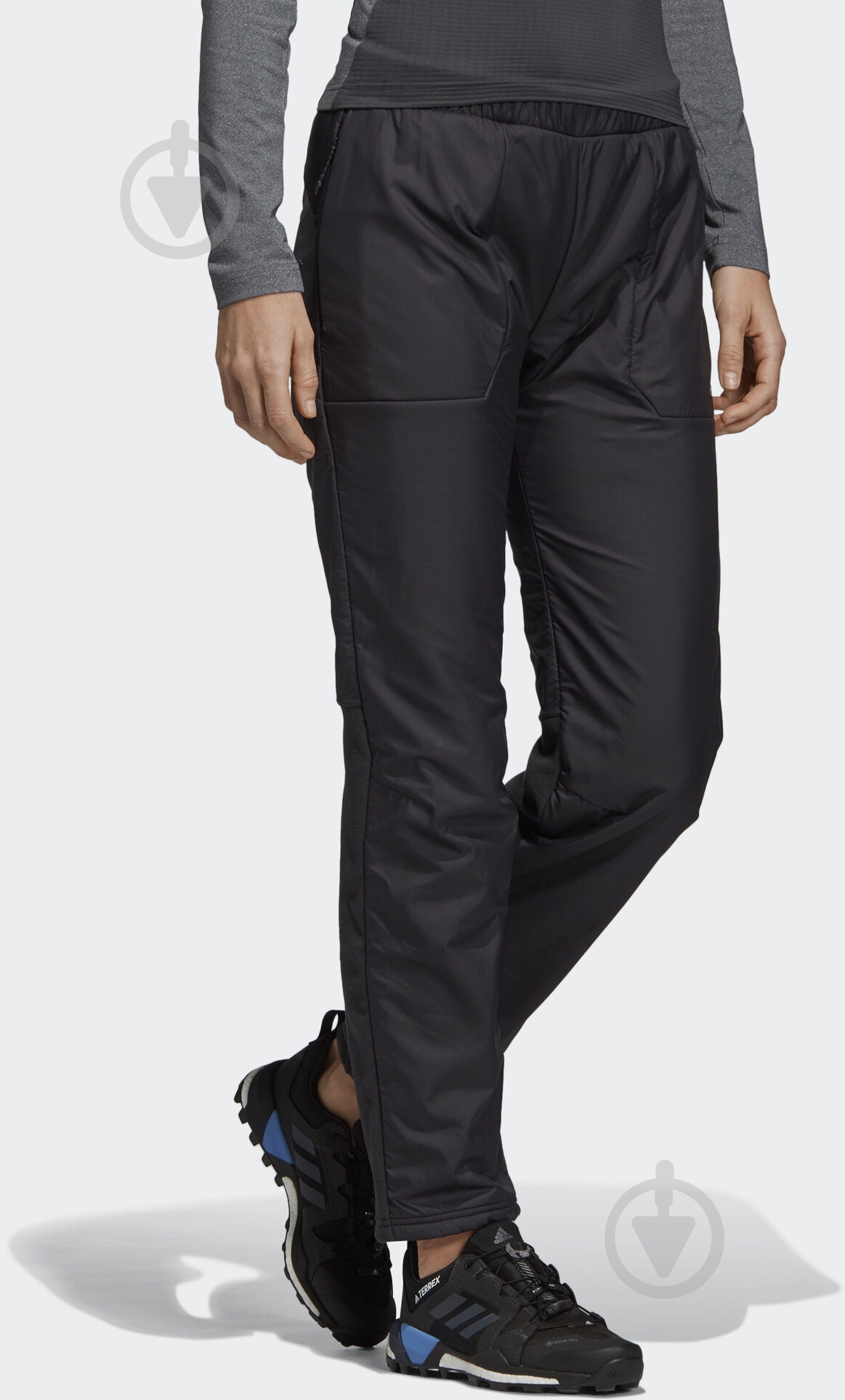 Брюки Adidas W WINDFLEECE P EH6499 р. 36 черный - фото 6