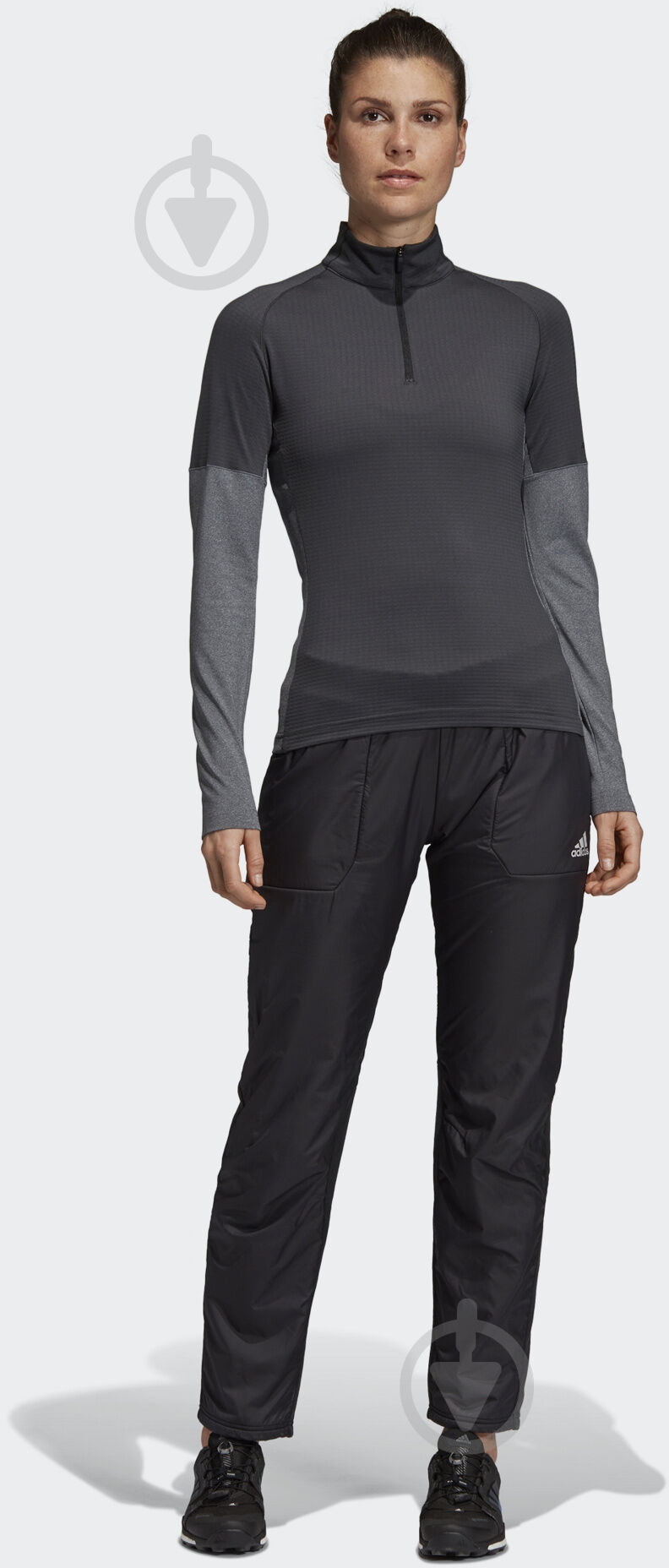 Брюки Adidas W WINDFLEECE P EH6499 р. 36 черный - фото 7