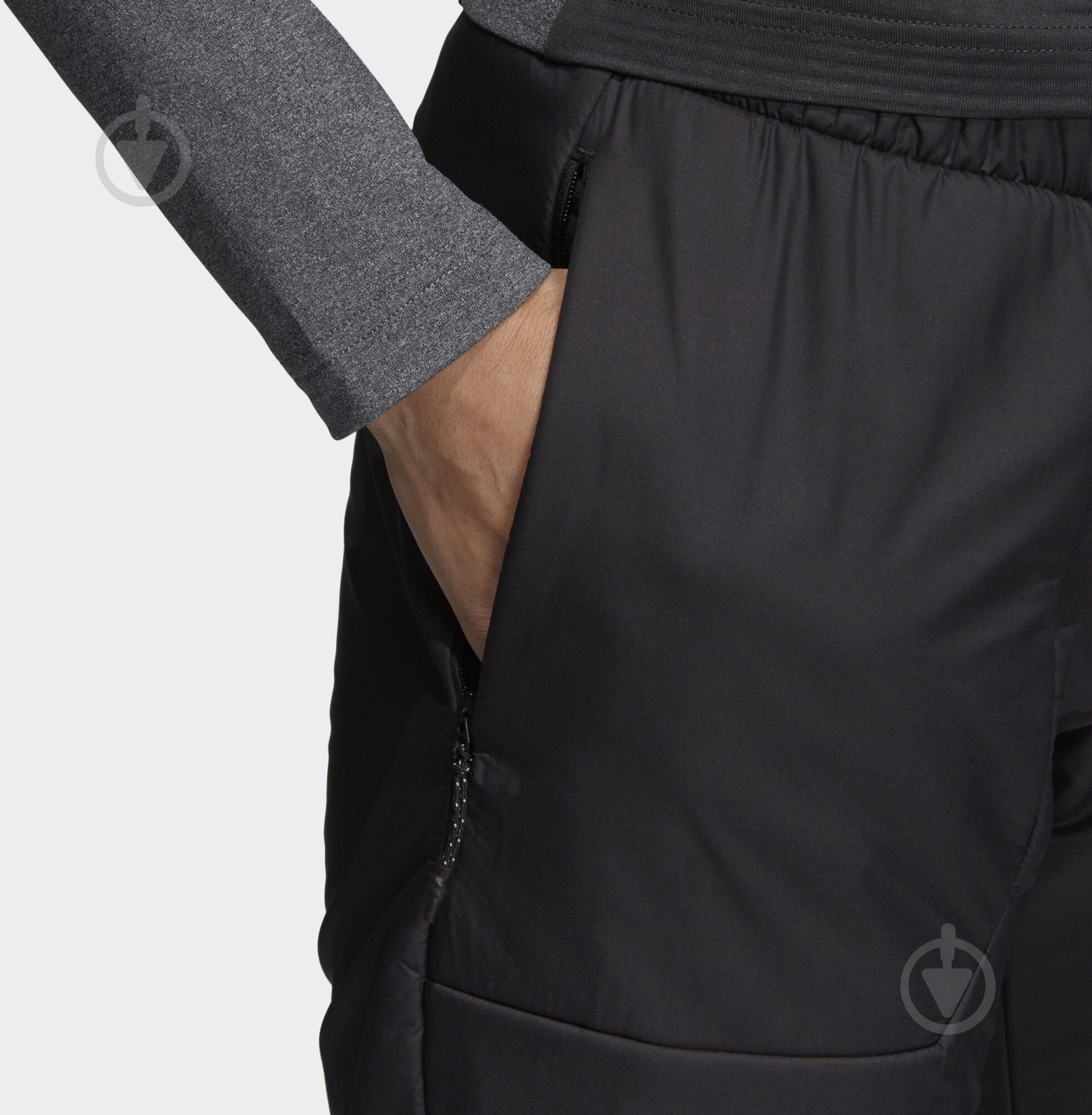 Брюки Adidas W WINDFLEECE P EH6499 р. 36 черный - фото 8