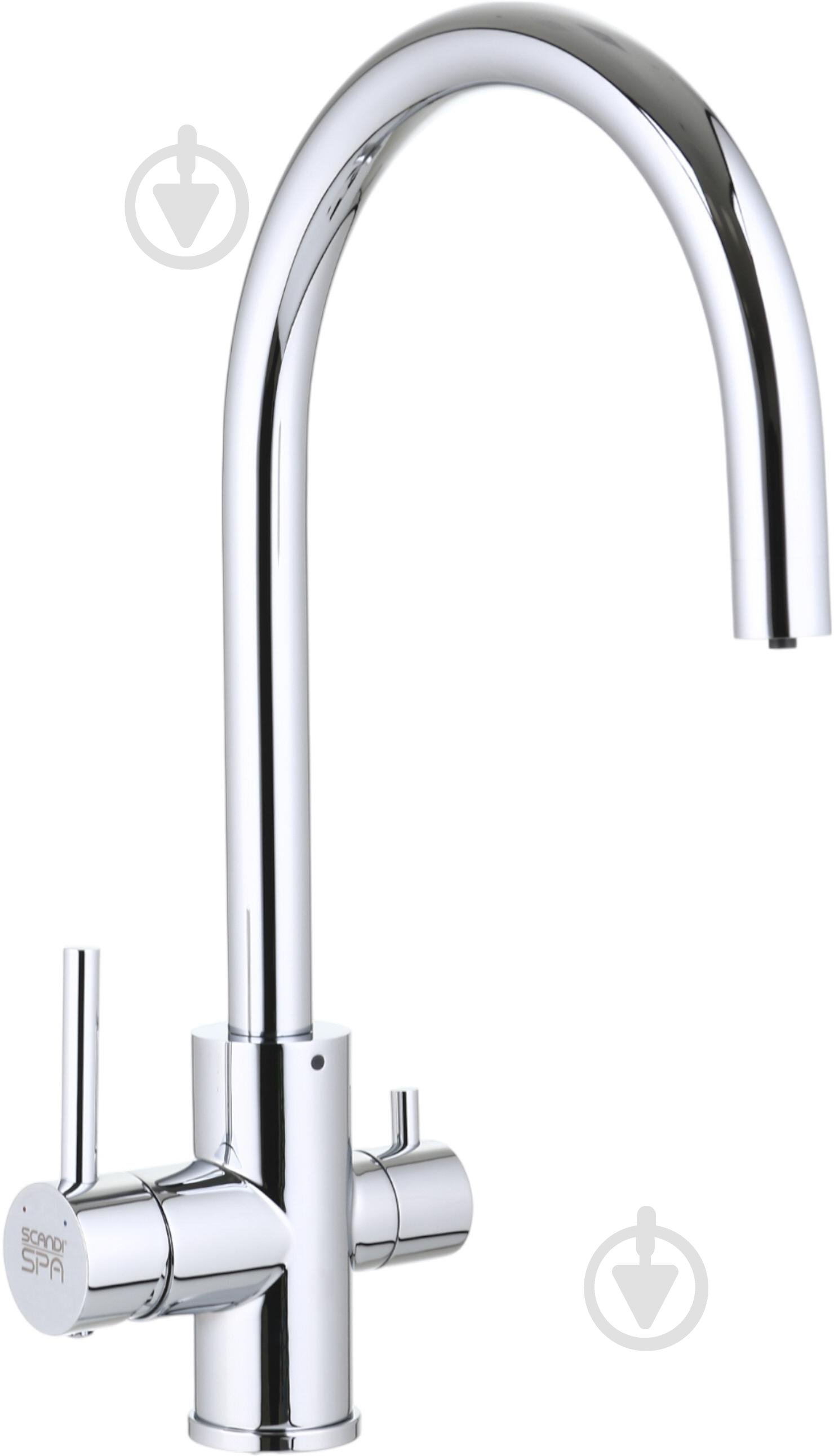 Змішувач для кухні Modi з підключенням до фільтру BW7804B хром - фото 1 Змішувач для кухні Modi з підключенням до фільтру BW7804B хром - фото 1