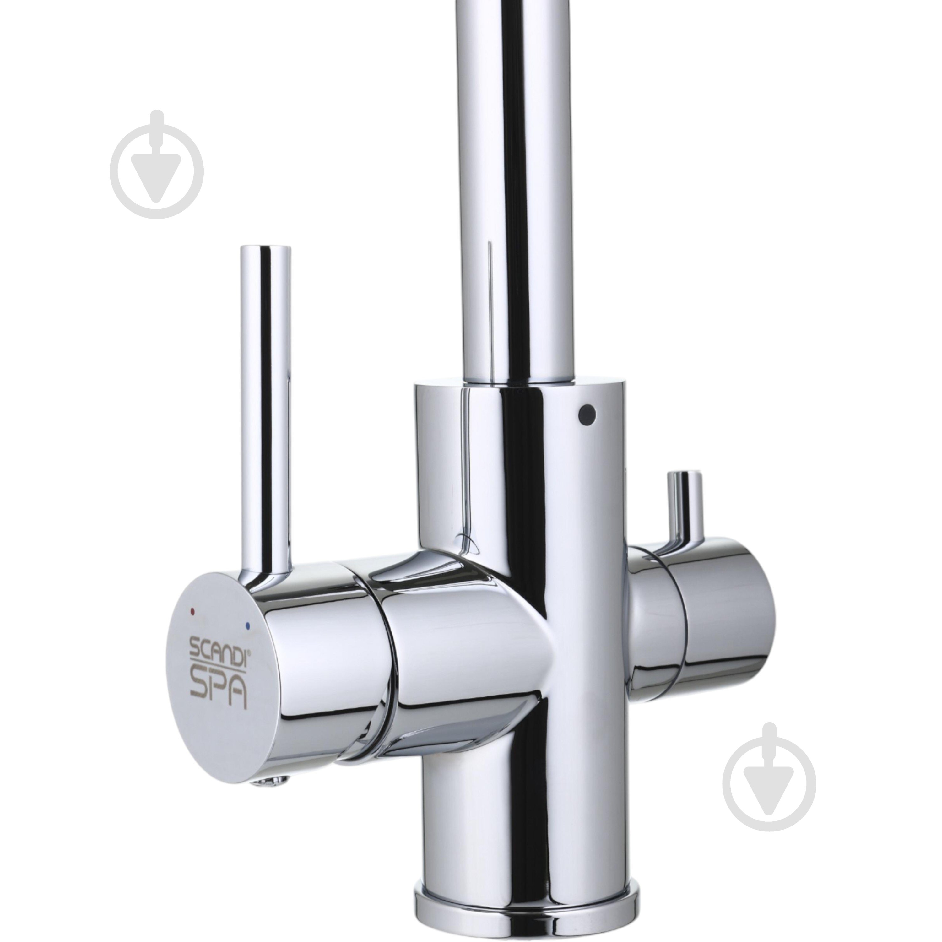 Змішувач для кухні Modi з підключенням до фільтру BW7804B хром - фото 2 Змішувач для кухні Modi з підключенням до фільтру BW7804B хром - фото 2