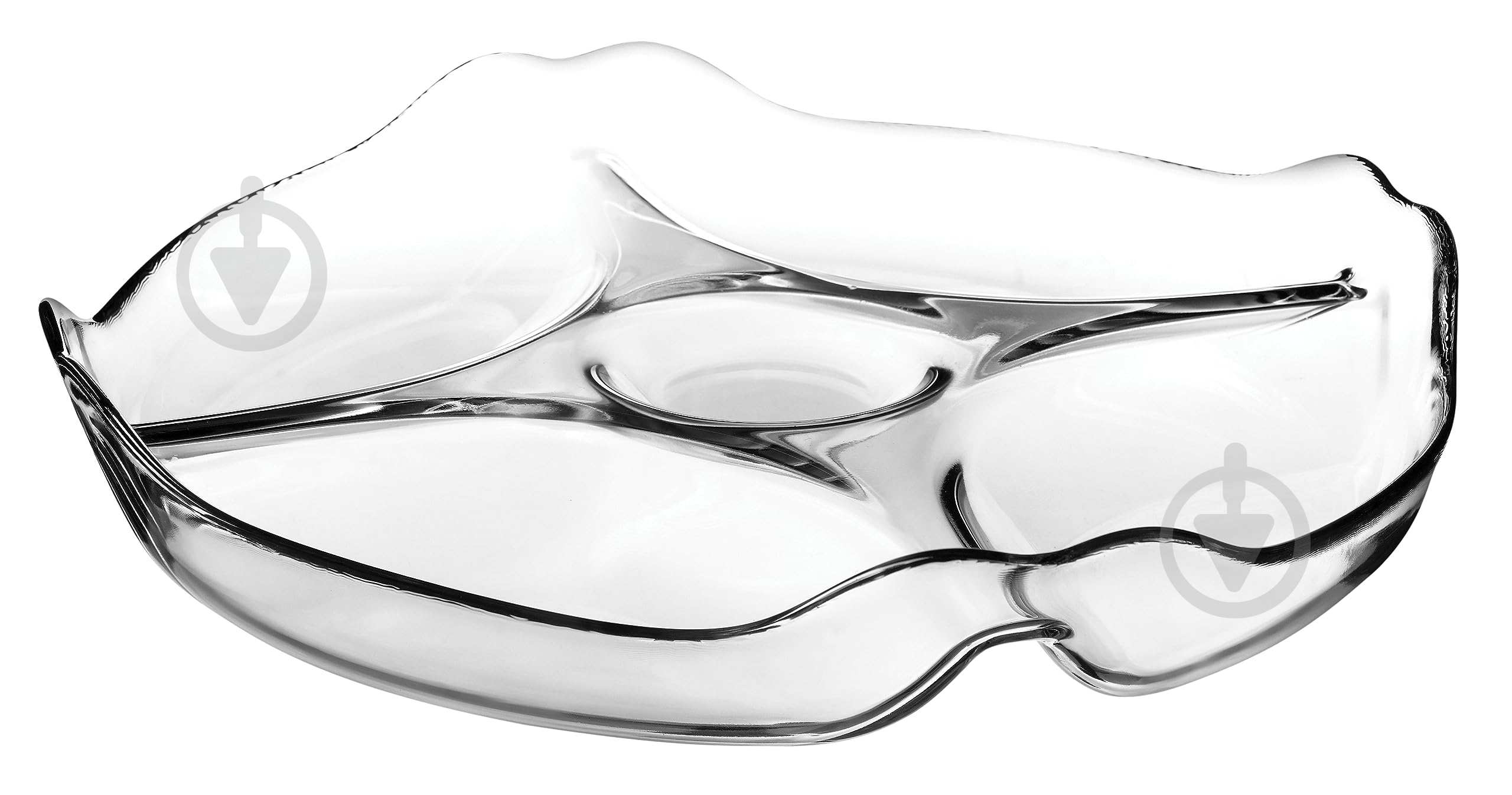 Менажница Pasabahce 4-х секционная Basic 25,2 см - фото 1