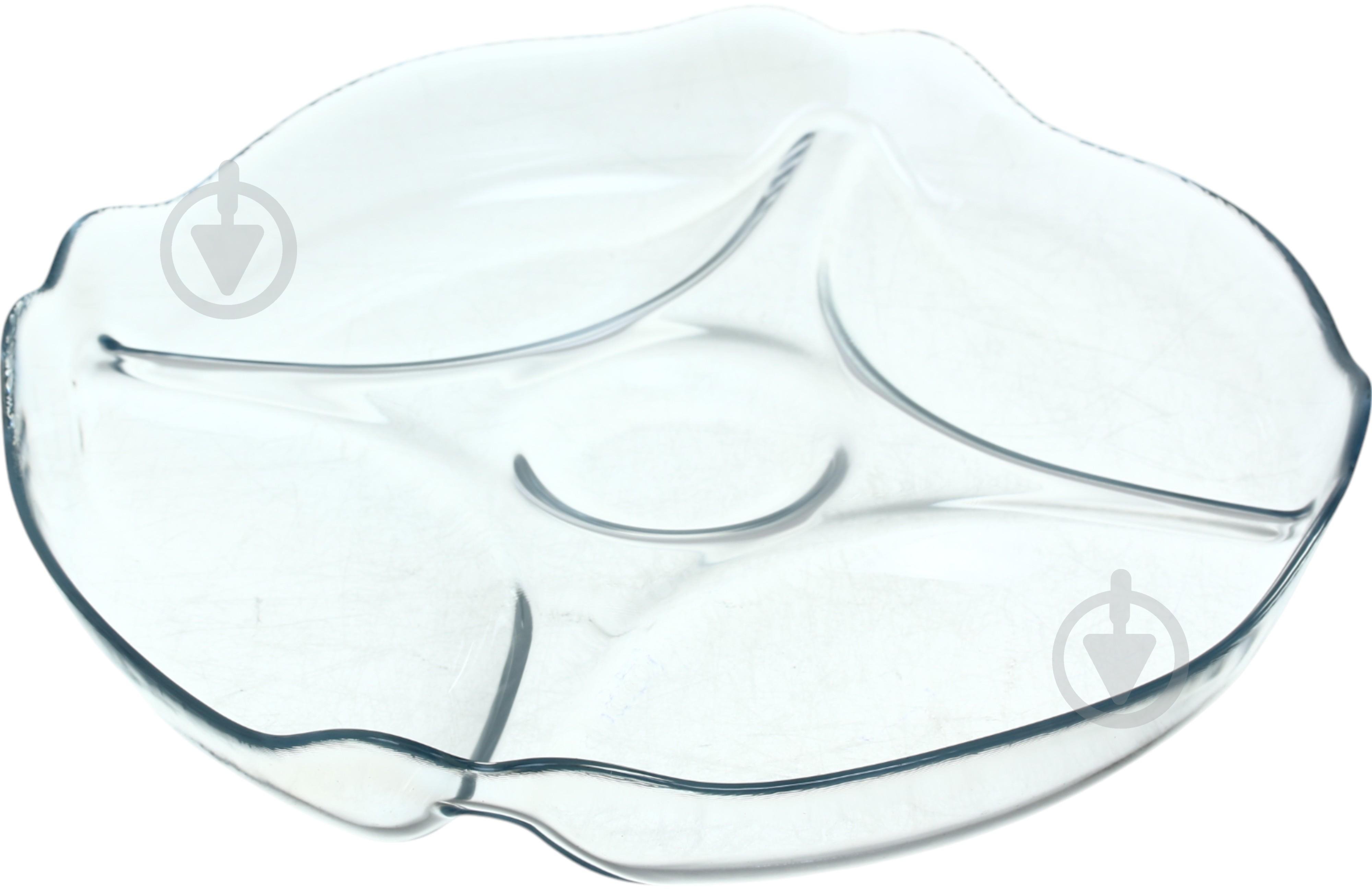 Менажница Pasabahce 4-х секционная Basic 25,2 см - фото 1