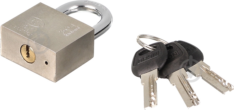 Замок навесной 40х75 мм открытый (амбарный) - фото 2