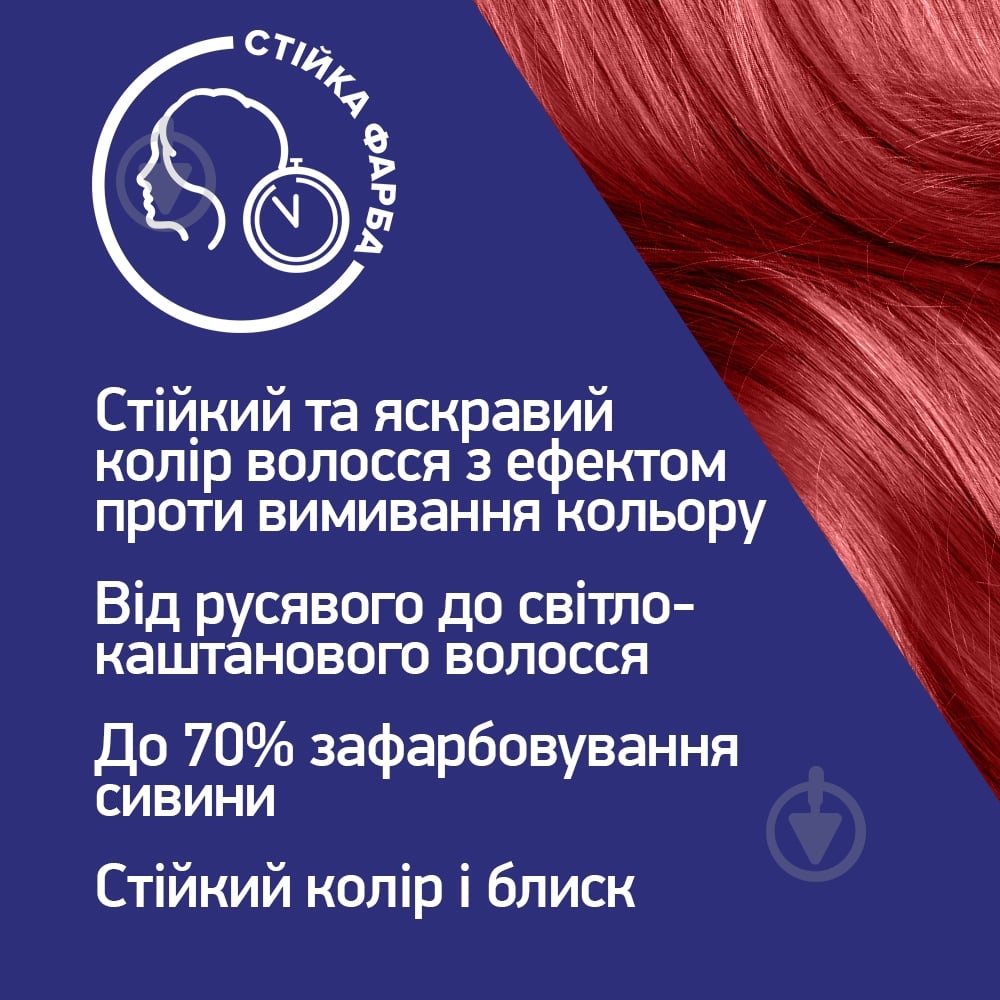 Краска для волос LIVE Baseline 043 Смелый красный 65 мл - фото 4