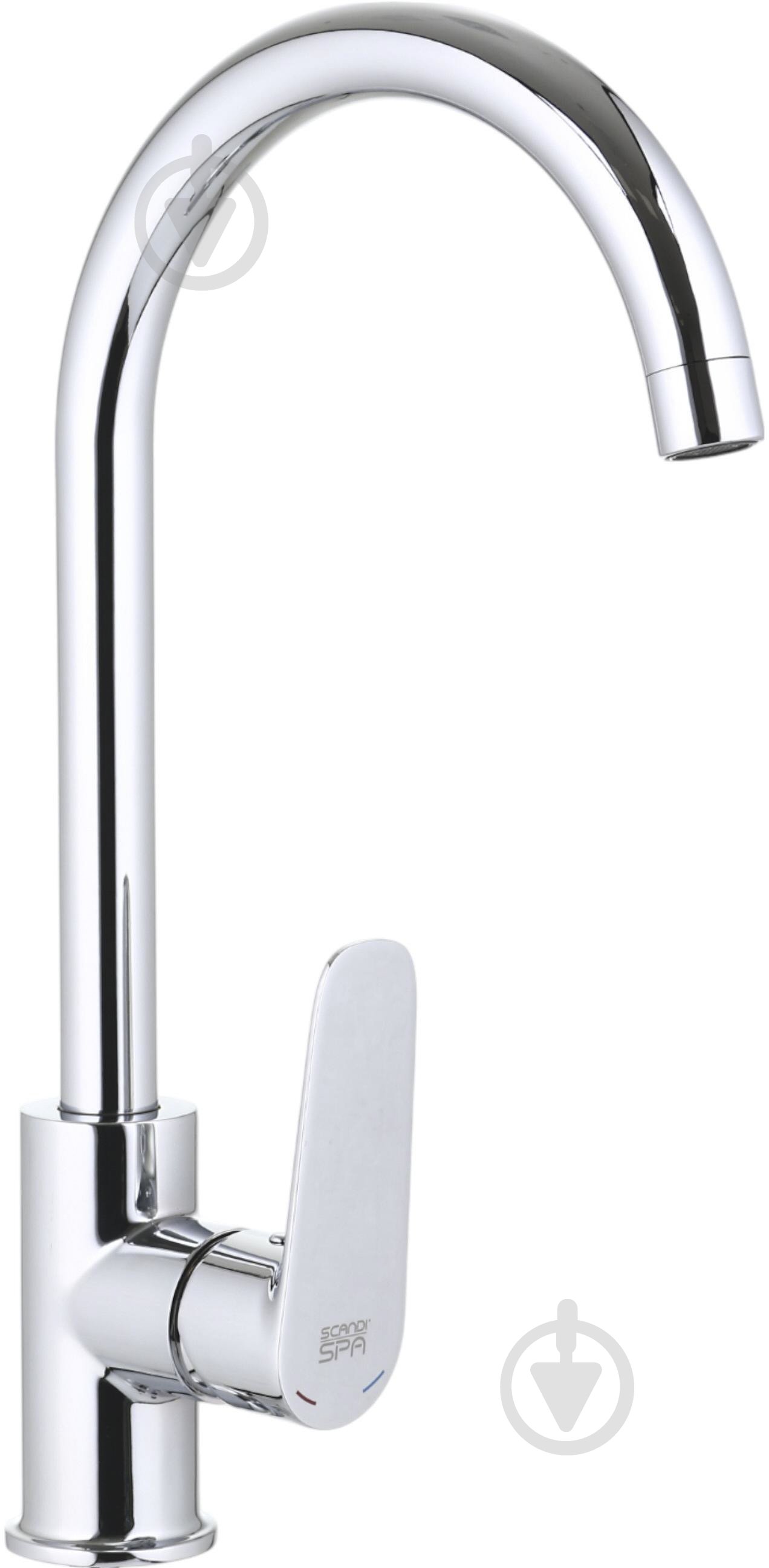 Смеситель для кухни Mali хром - фото 2