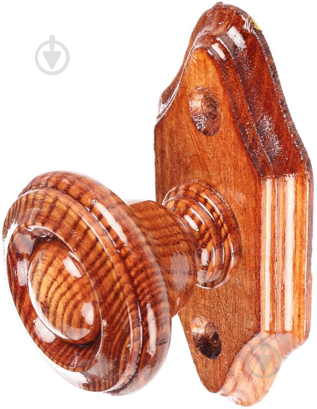 Ручка-стяжка на подставке орех - фото 1