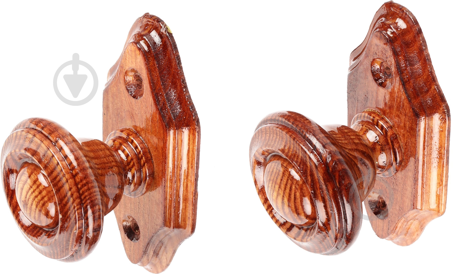 Ручка-стяжка на подставке орех - фото 2