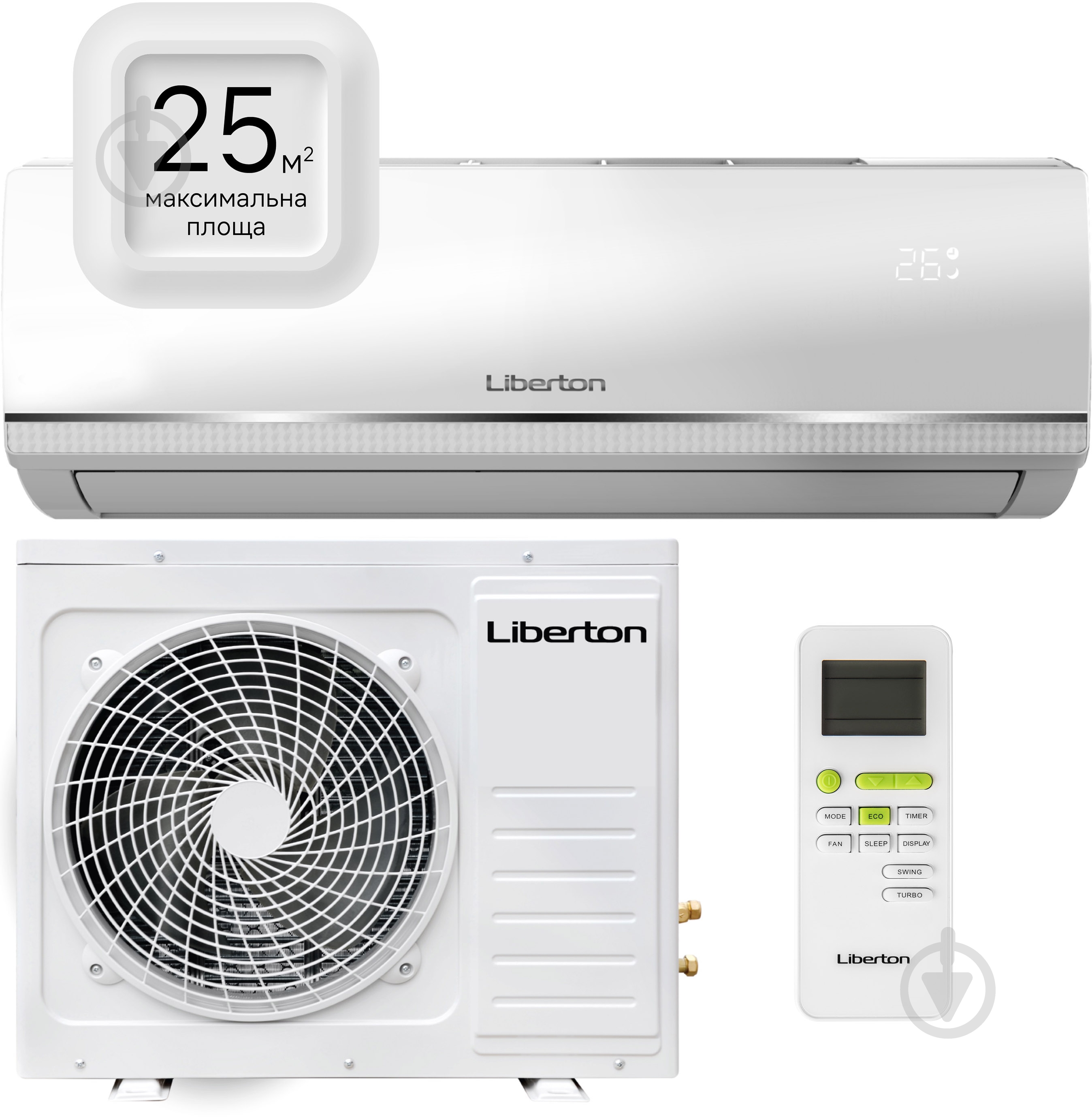 Кондиціонер Liberton LAC-07XA - фото 1 Кондиціонер Liberton LAC-07XA - фото 1