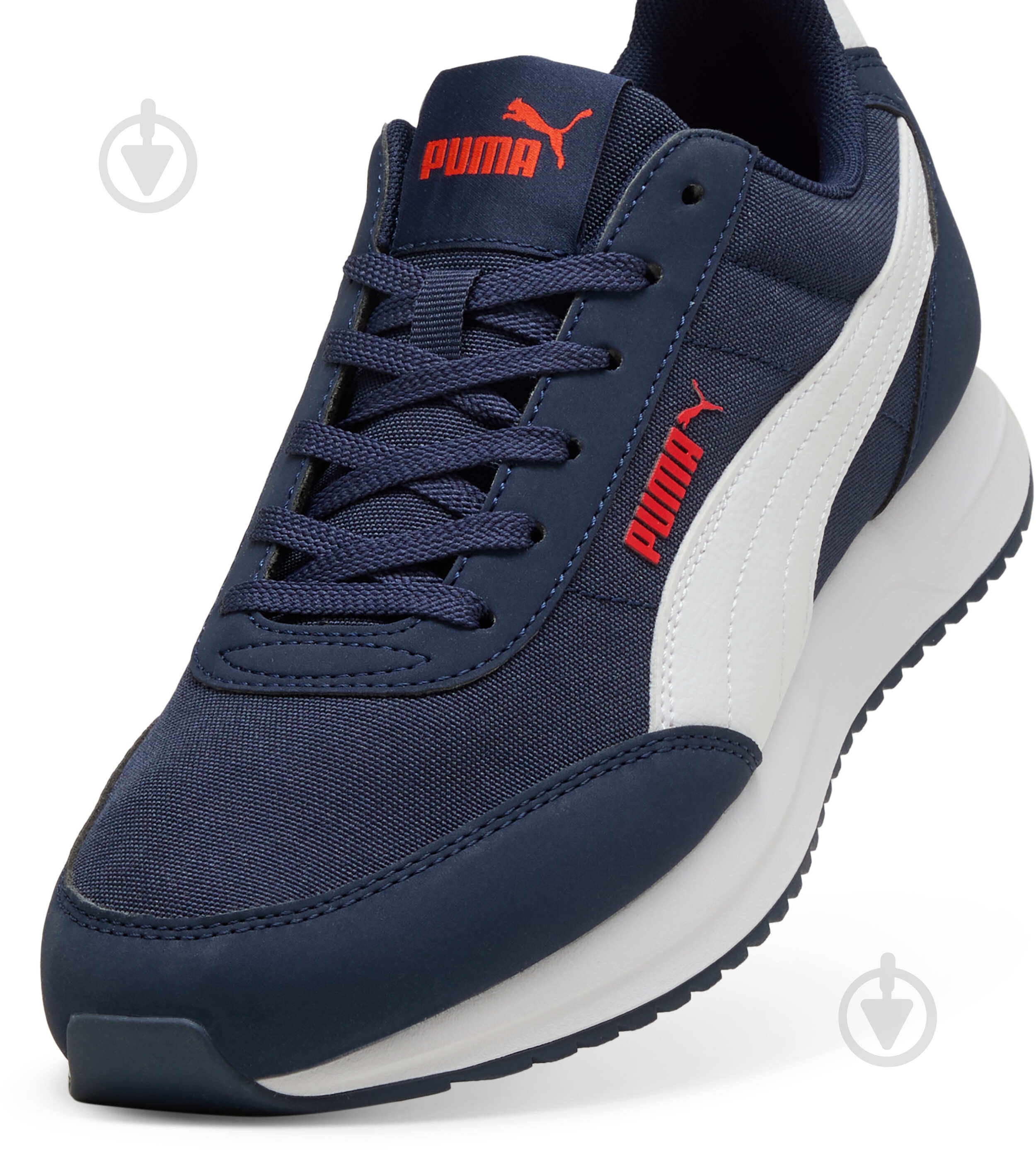 Кроссовки мужские демисезонные Puma R78 Lightwind 40026705 р.45 синие с белым - фото 4